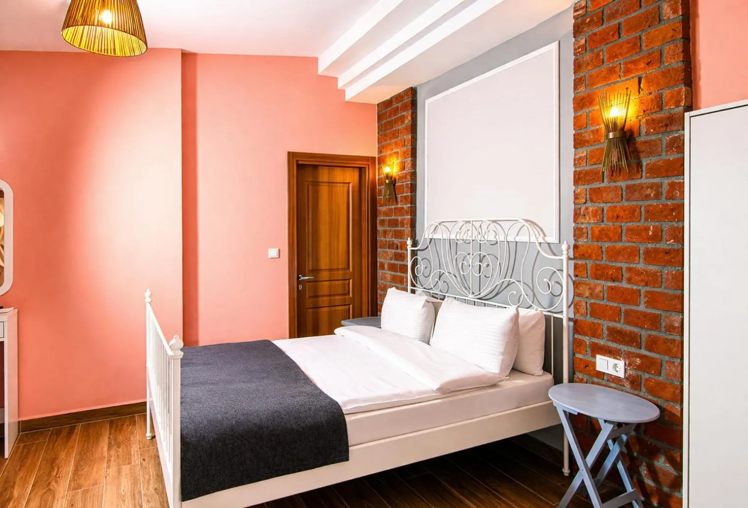 Bed in 216 North Hotel