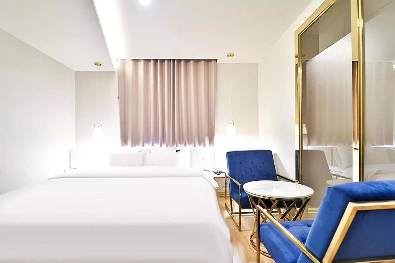 Bed in Den Basta Hotel Hadan