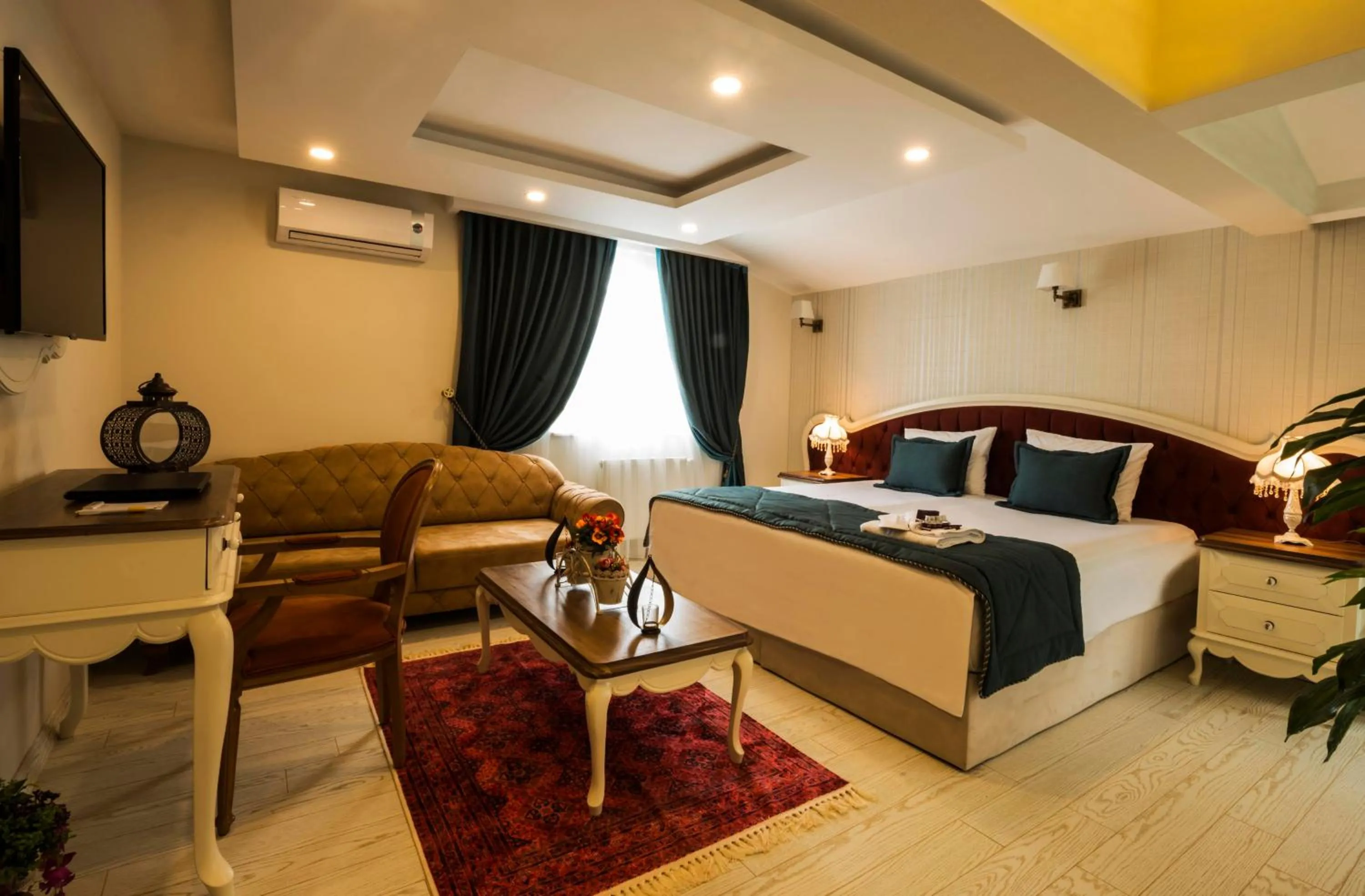 Bed in Anatolia Hotel Airport