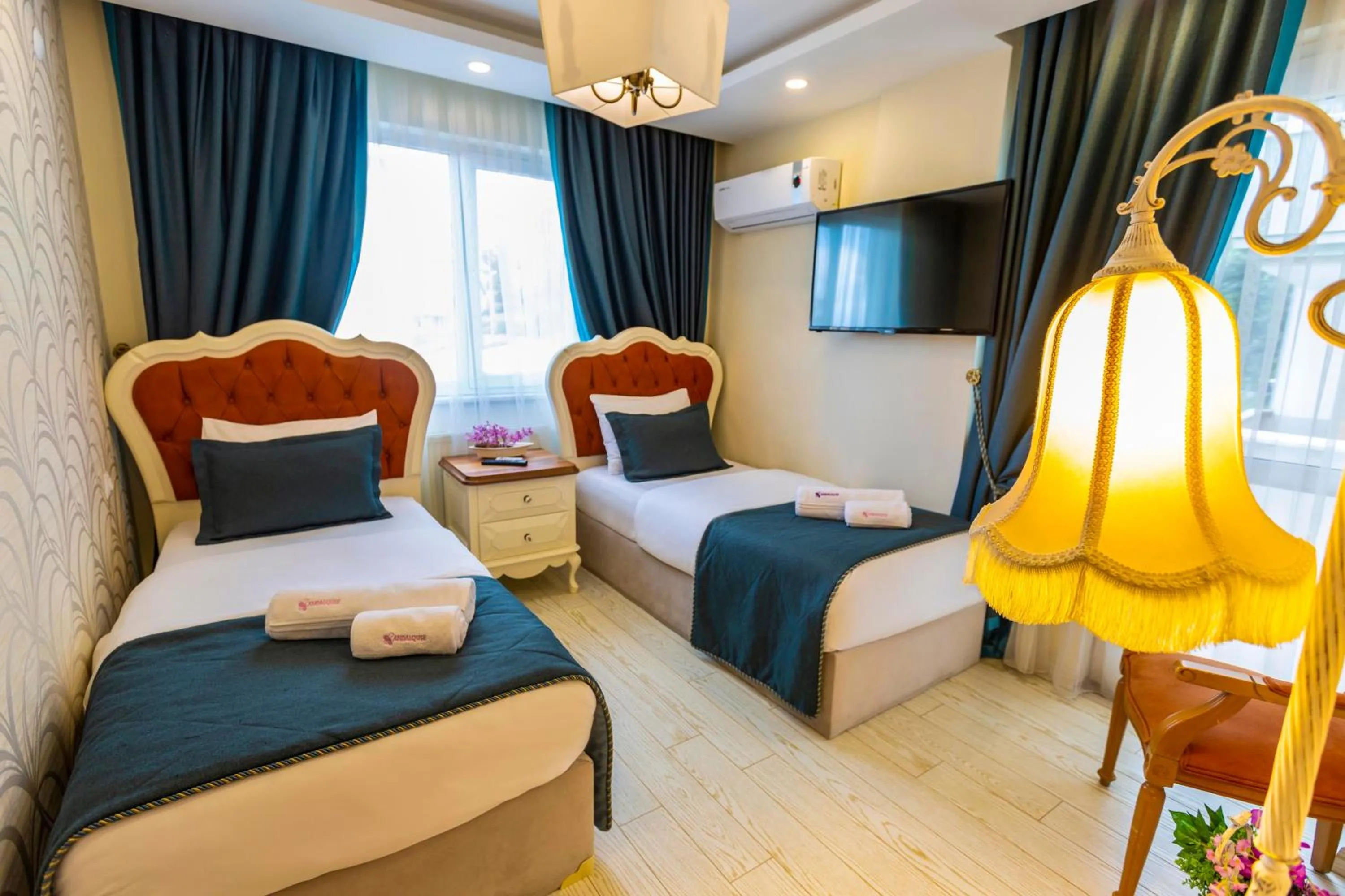 Bed in Anatolia Hotel Airport