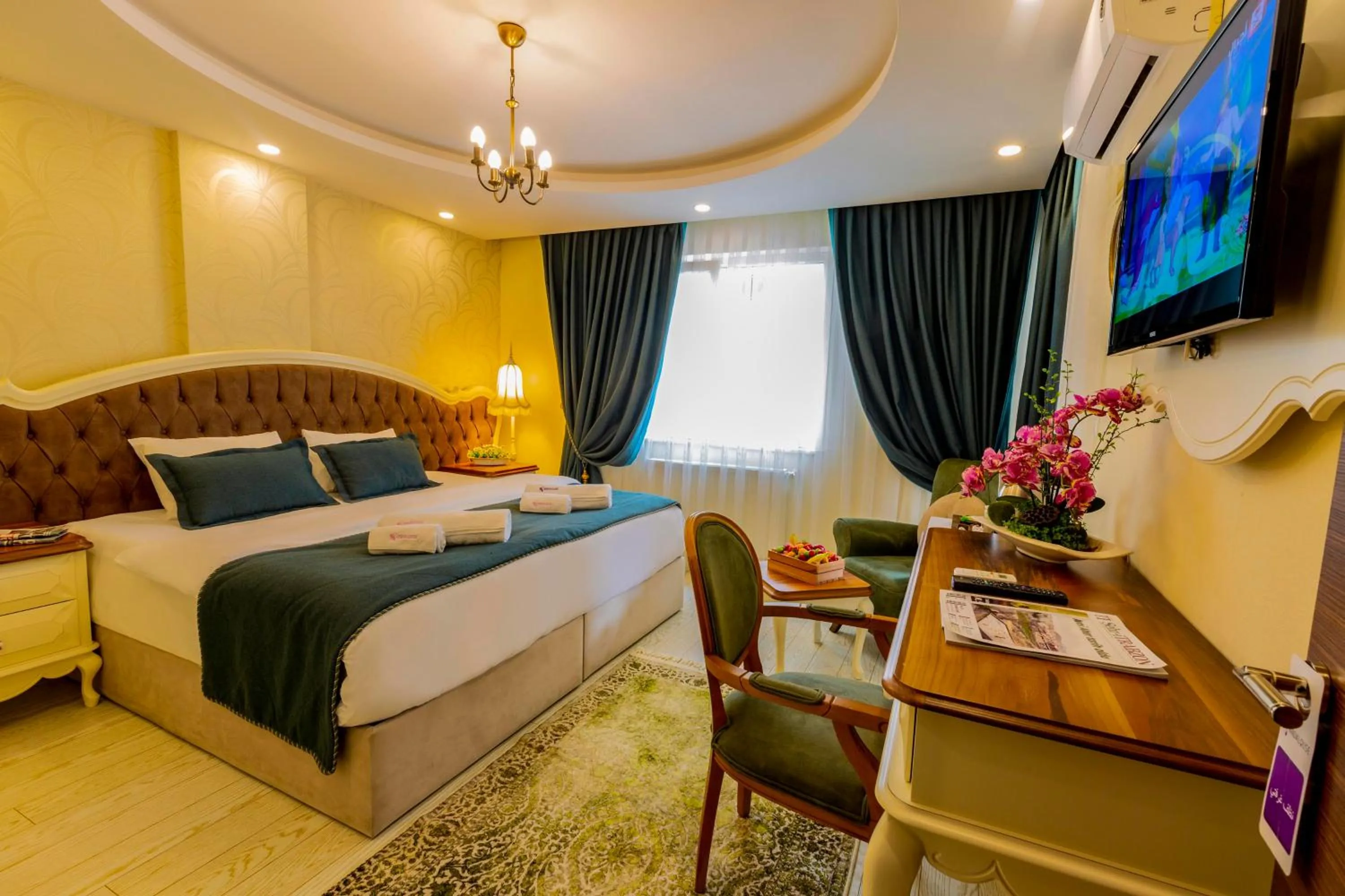 Photo of the whole room, Bed in Anatolia Hotel Airport