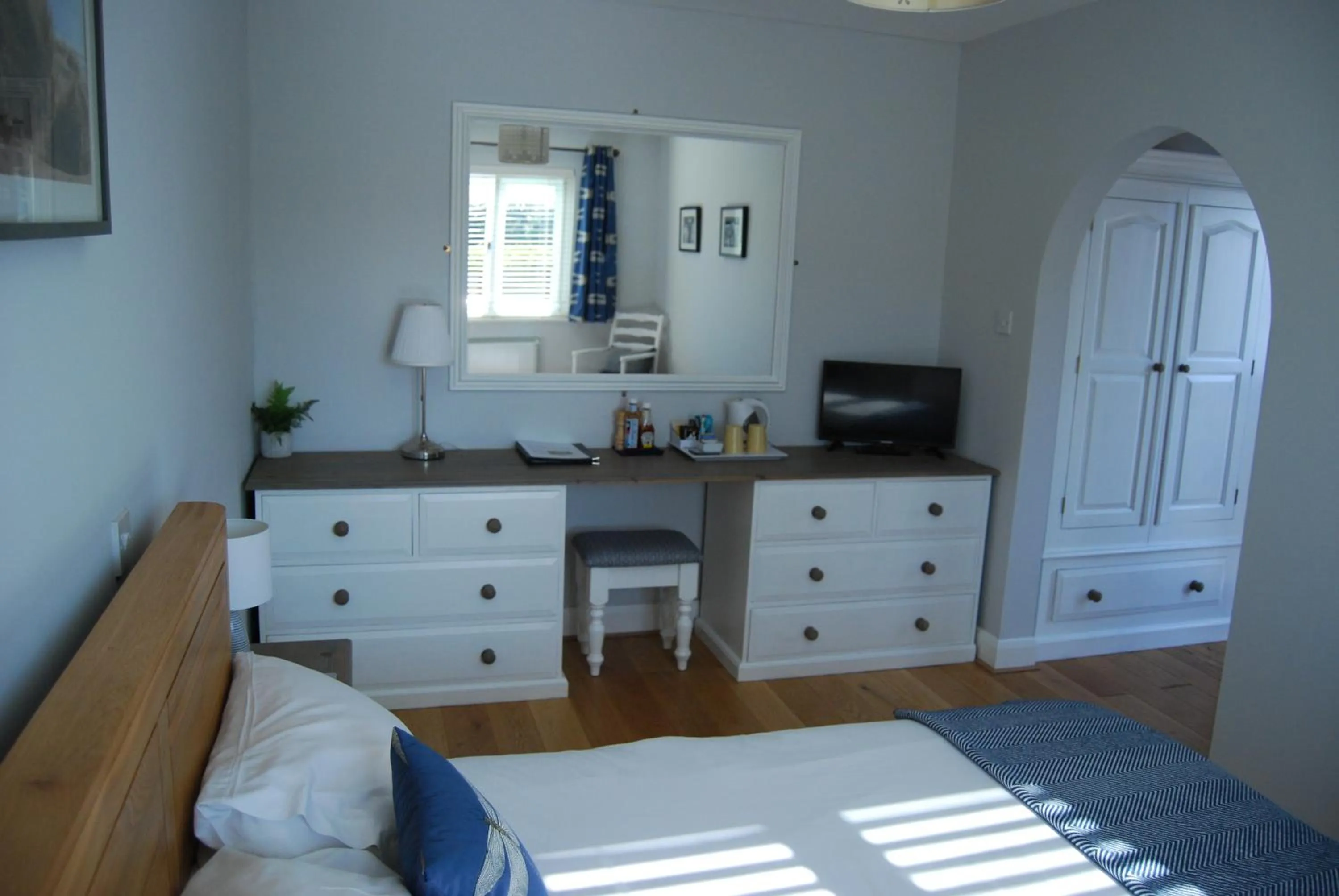 Bed in Hare & Hounds Bed & Breakfast