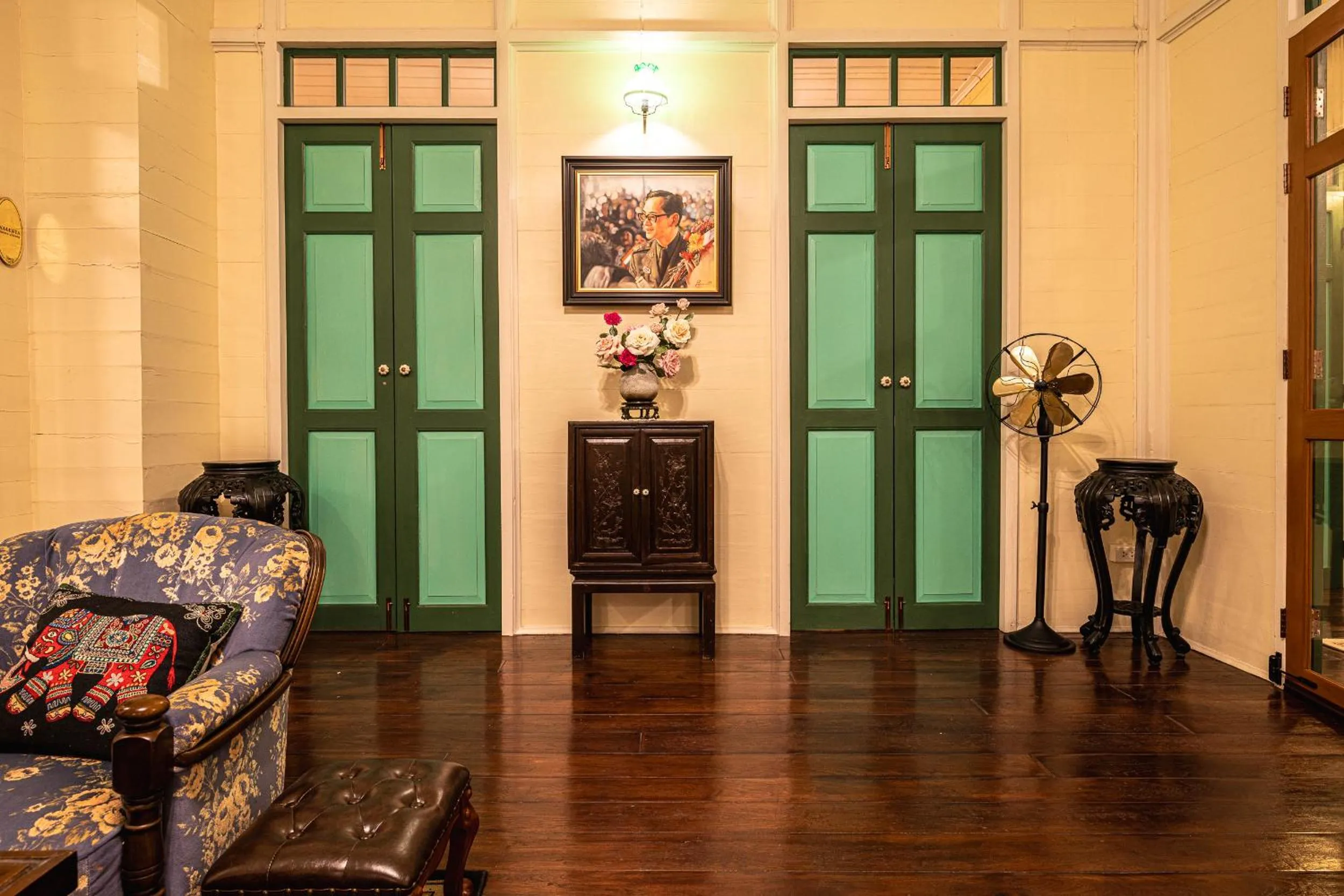 Living room in Wallaya Heritage Stay