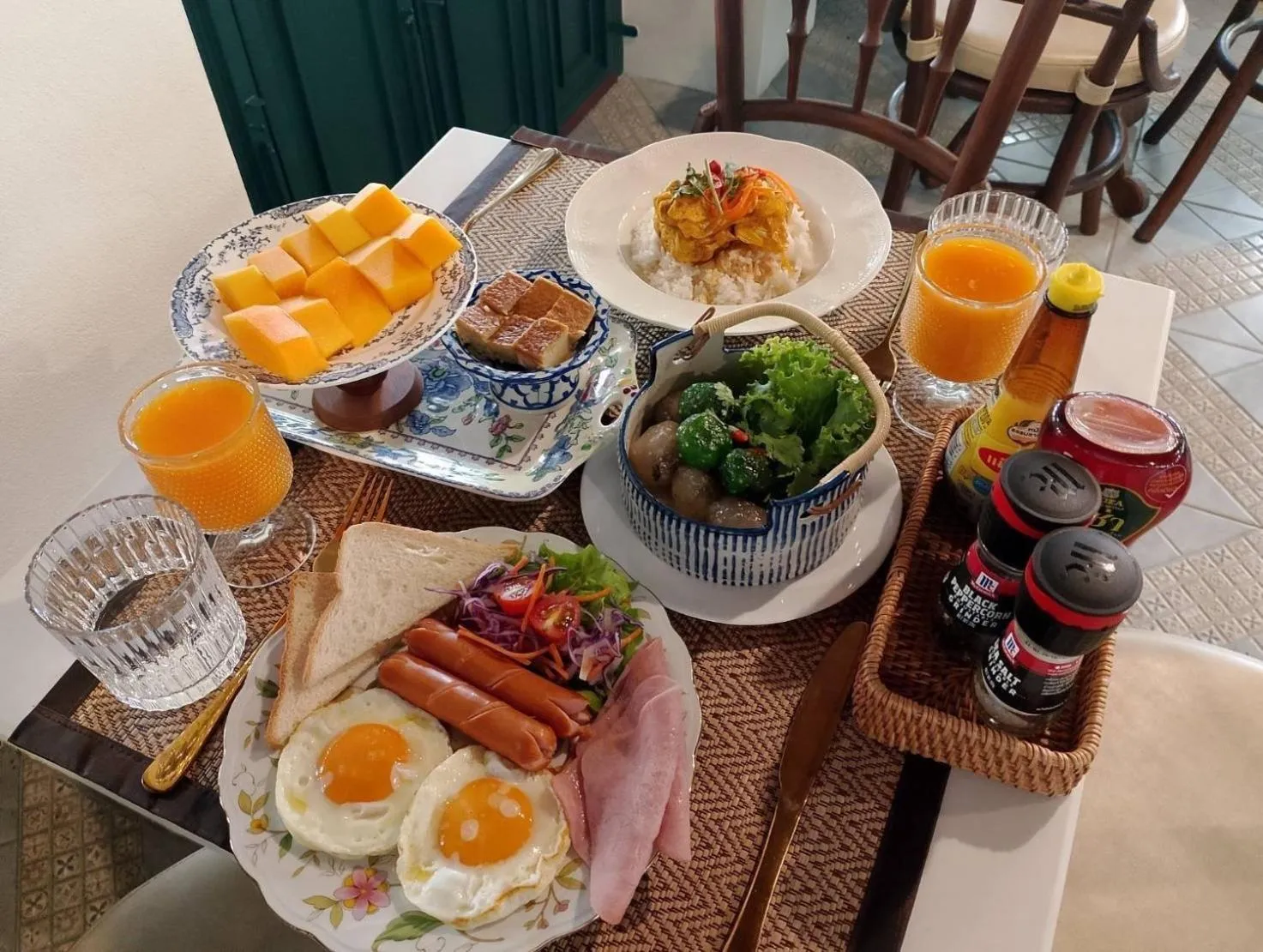 Breakfast in Wallaya Heritage Stay