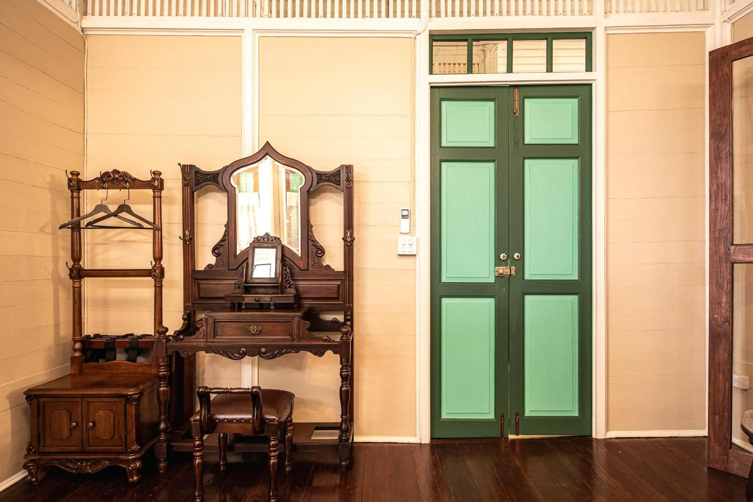 wardrobe in Wallaya Heritage Stay