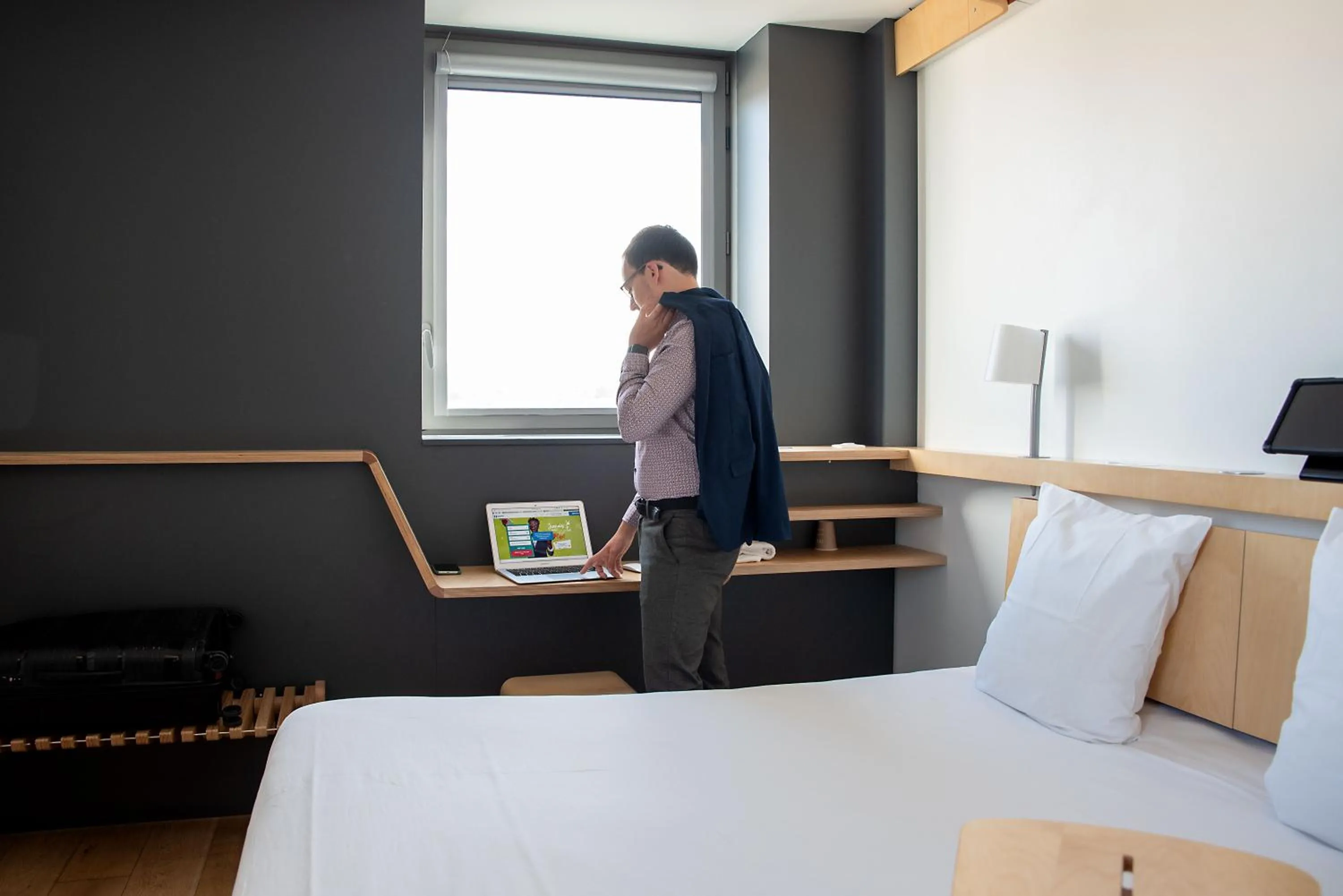 Bed in Nomad Paris Roissy CDG