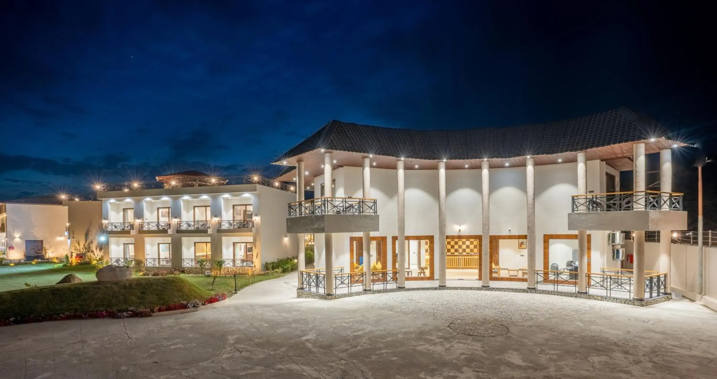 Property building in Shervani Pebbles & Pines Resort & Spa, Corbett Property building in Shervani Pebbles & Pines Resort & Spa, Corbett