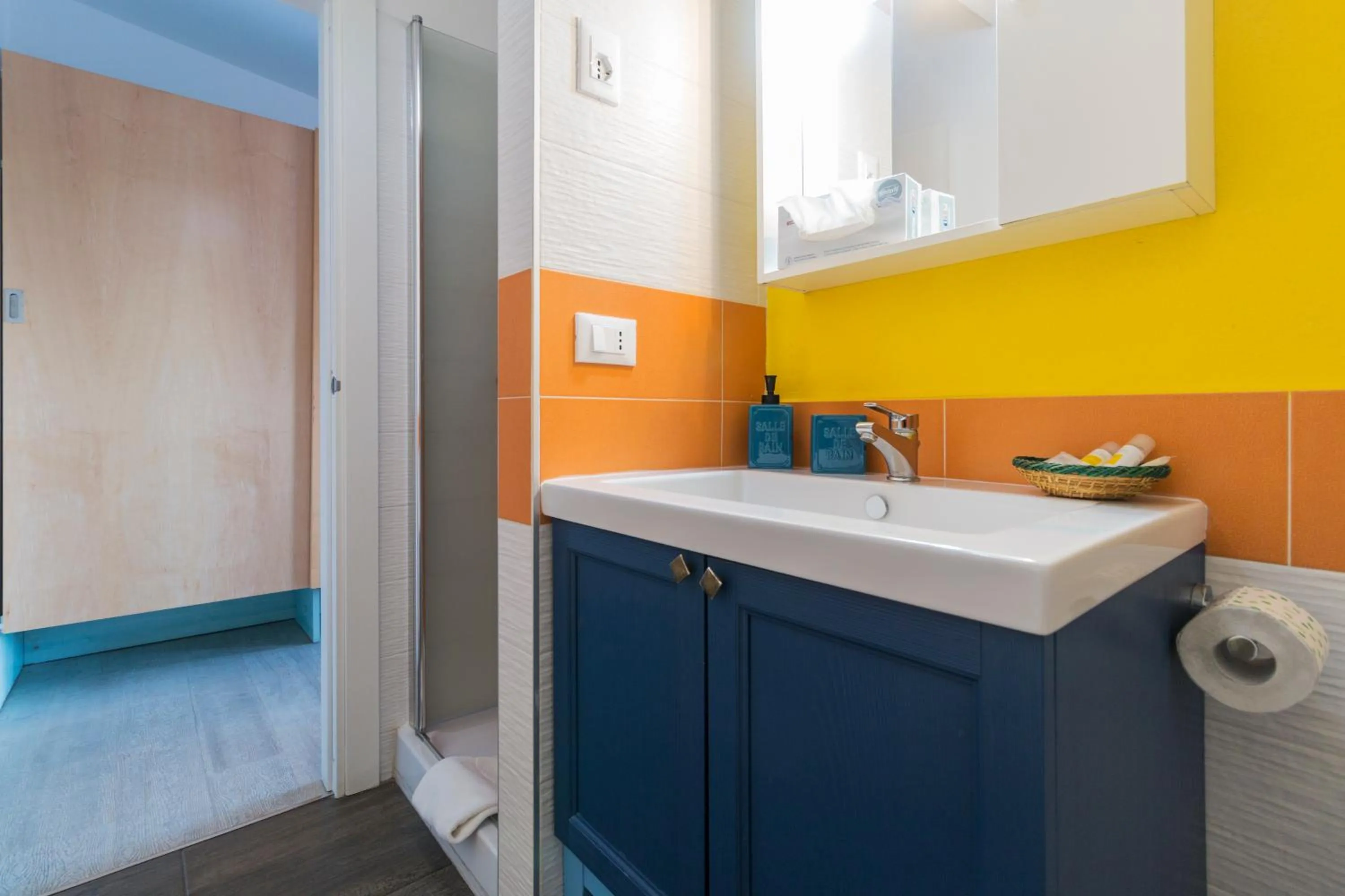 Bathroom in La Favorita Hotel