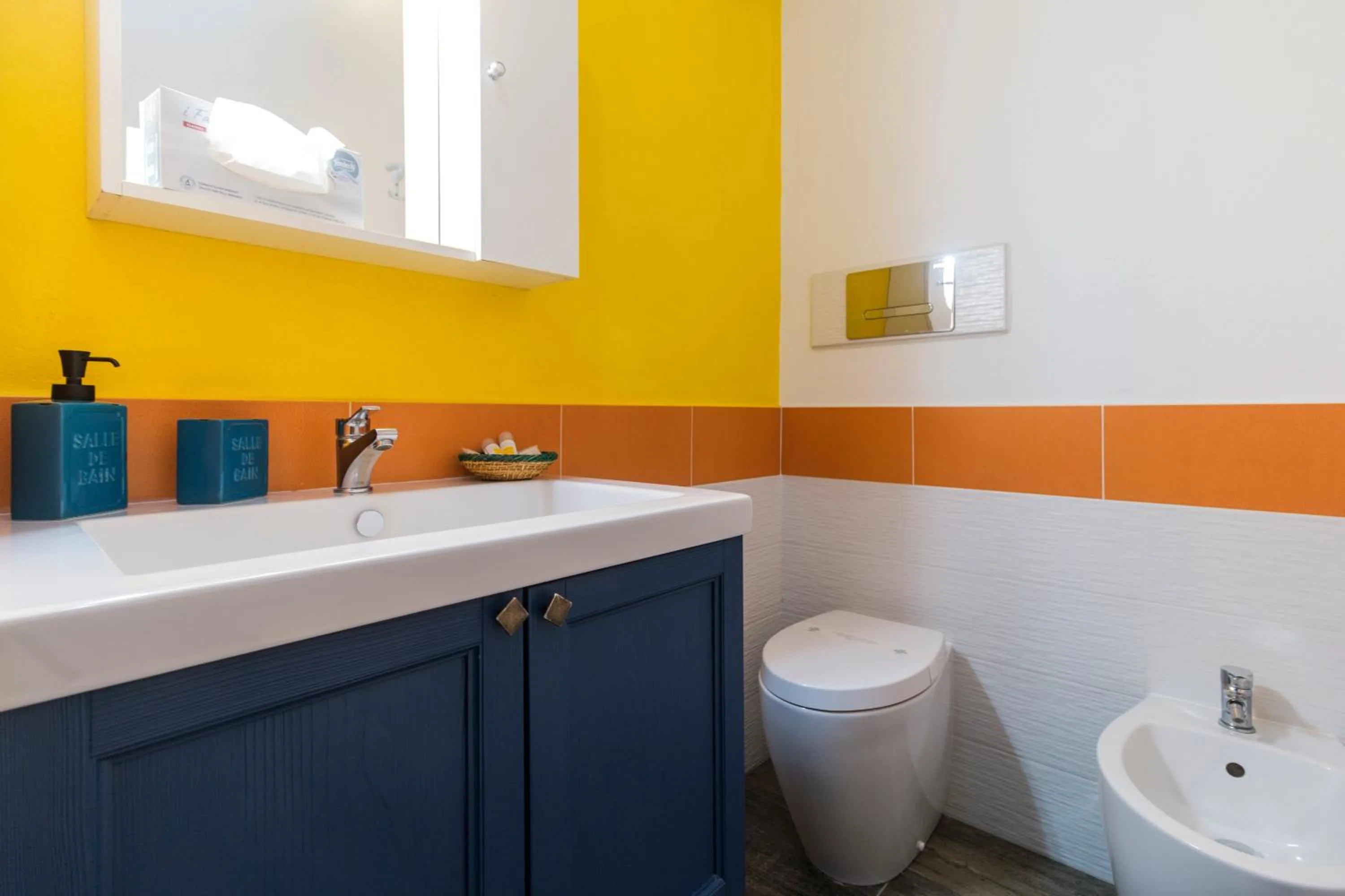 Toilet in La Favorita Hotel