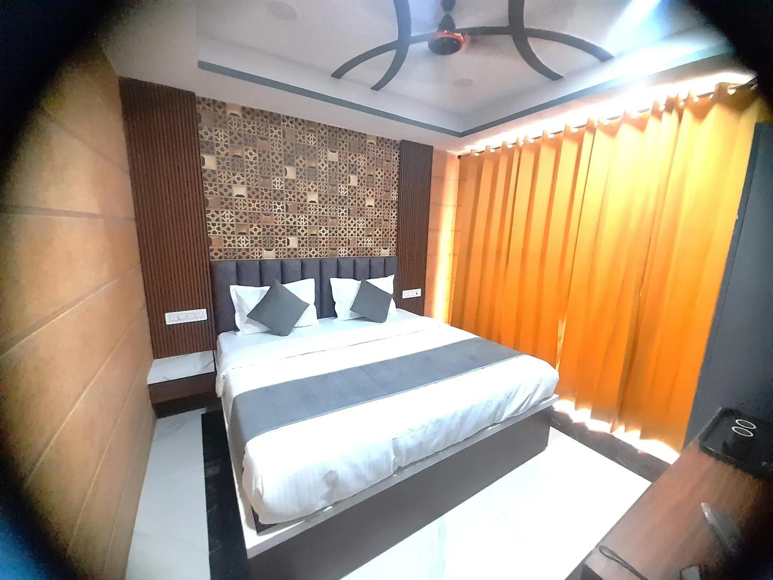 Bed in Hotel Asha Delight Bed in Hotel Asha Delight