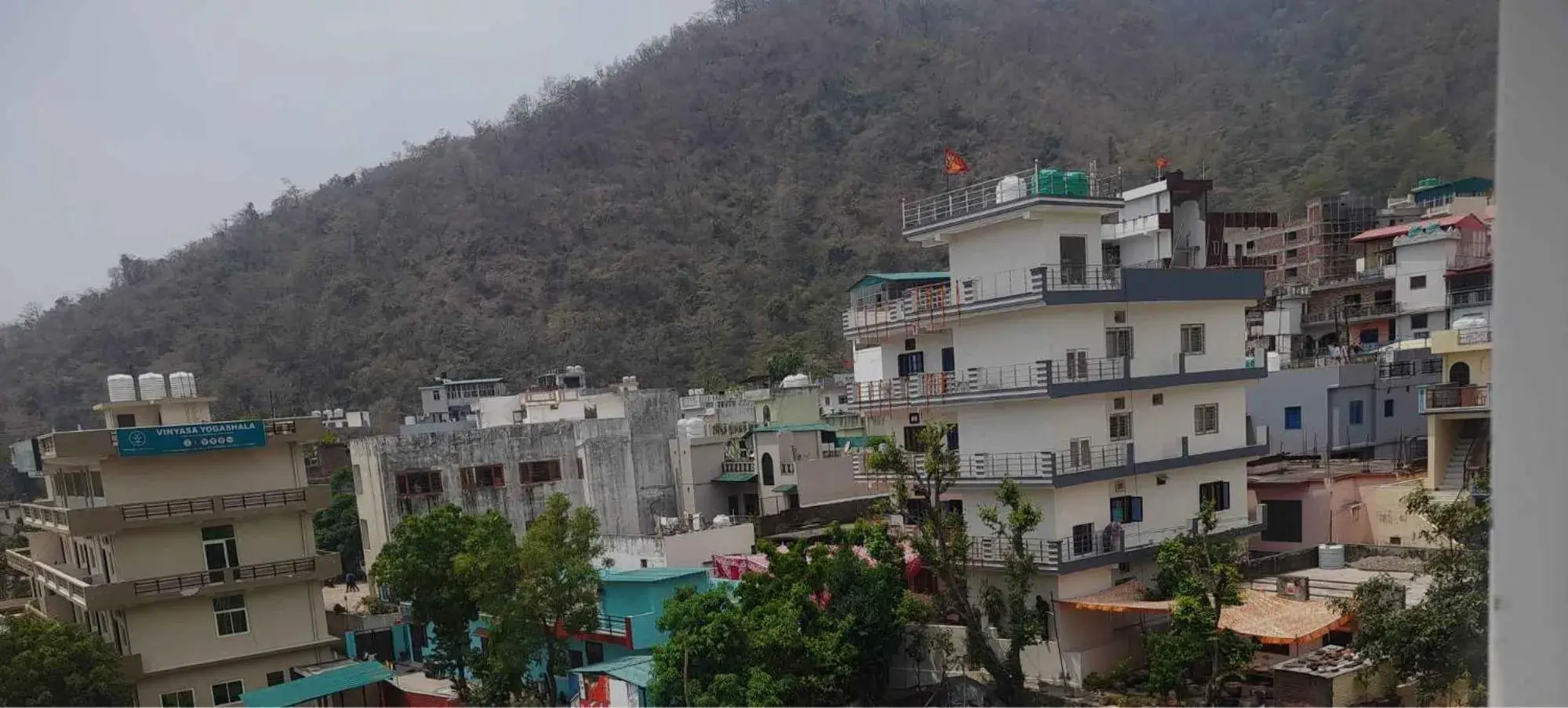 City view in Hotel Asha Delight City view in Hotel Asha Delight