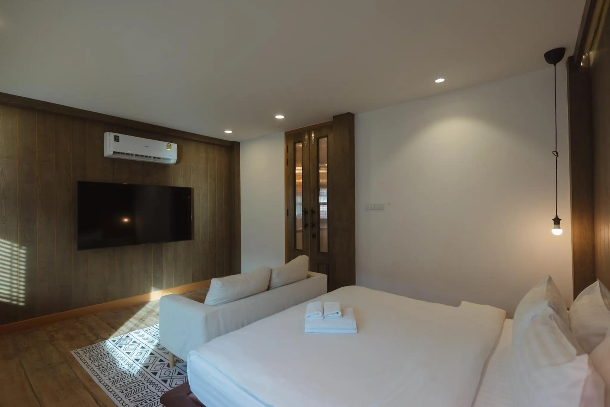 Bedroom, Bed in The Folkster House Chiangkhan