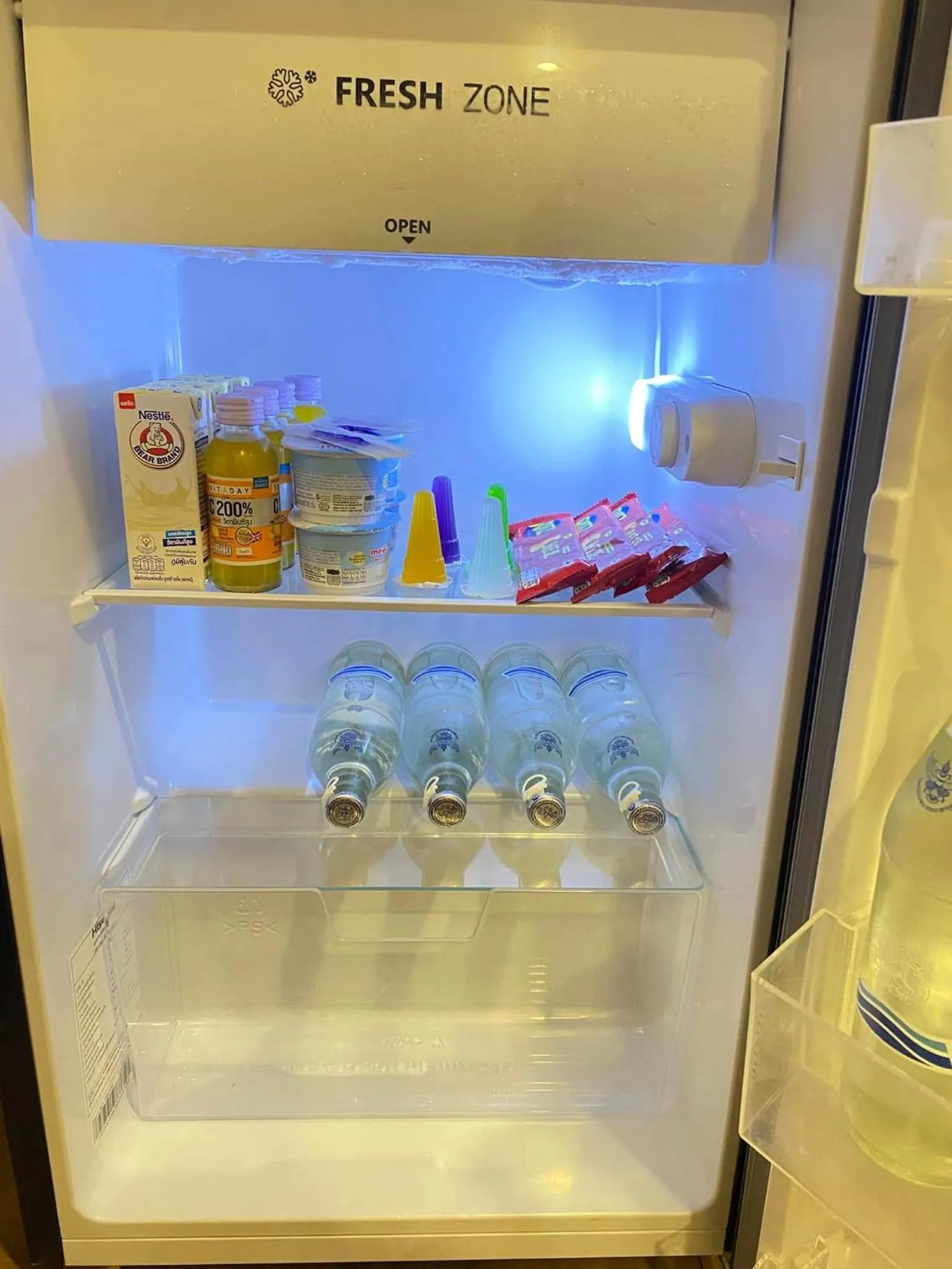 minibar in The Folkster House Chiangkhan