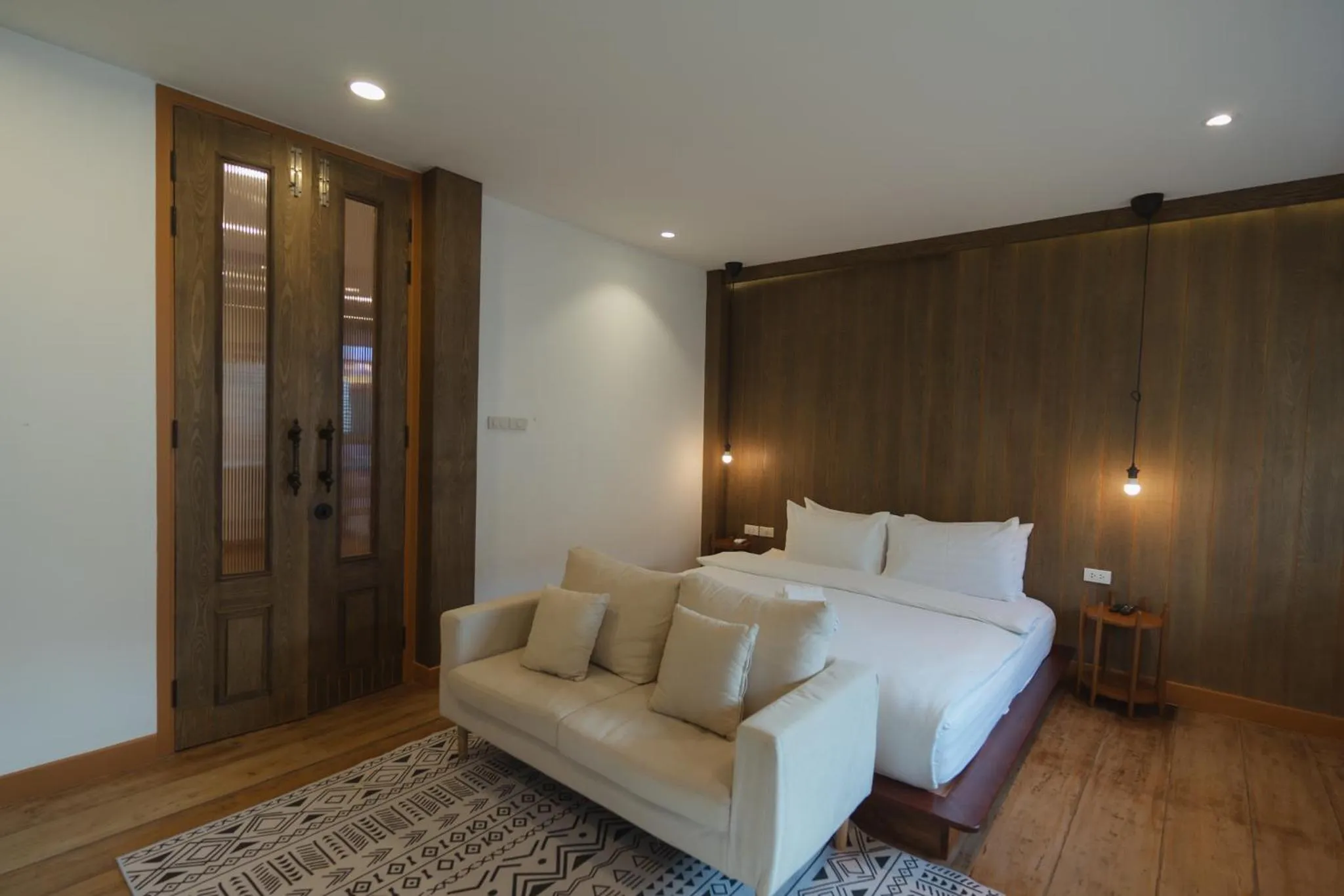 Bedroom, Bed in The Folkster House Chiangkhan