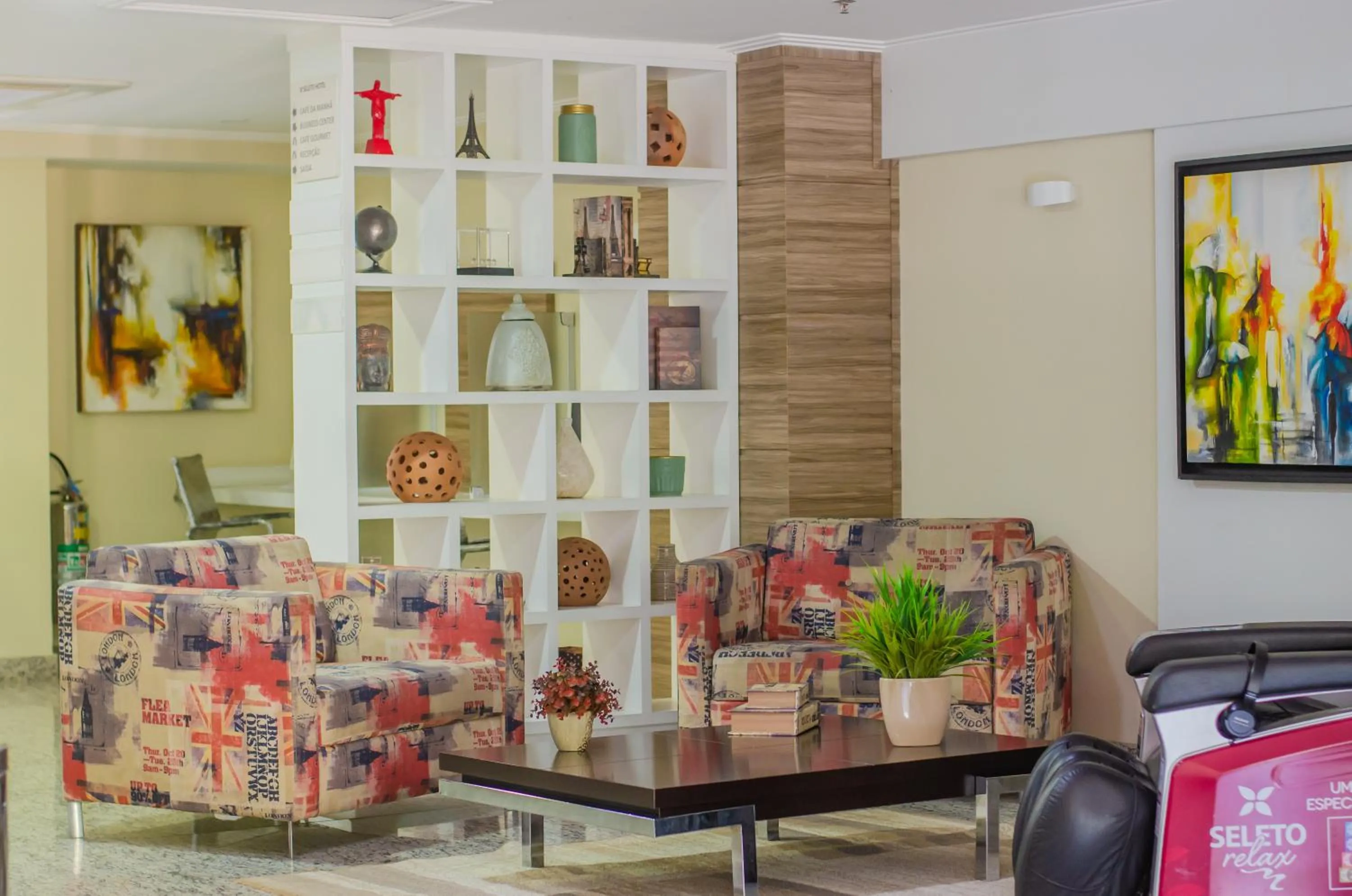 Lobby or reception in Seleto Hotel