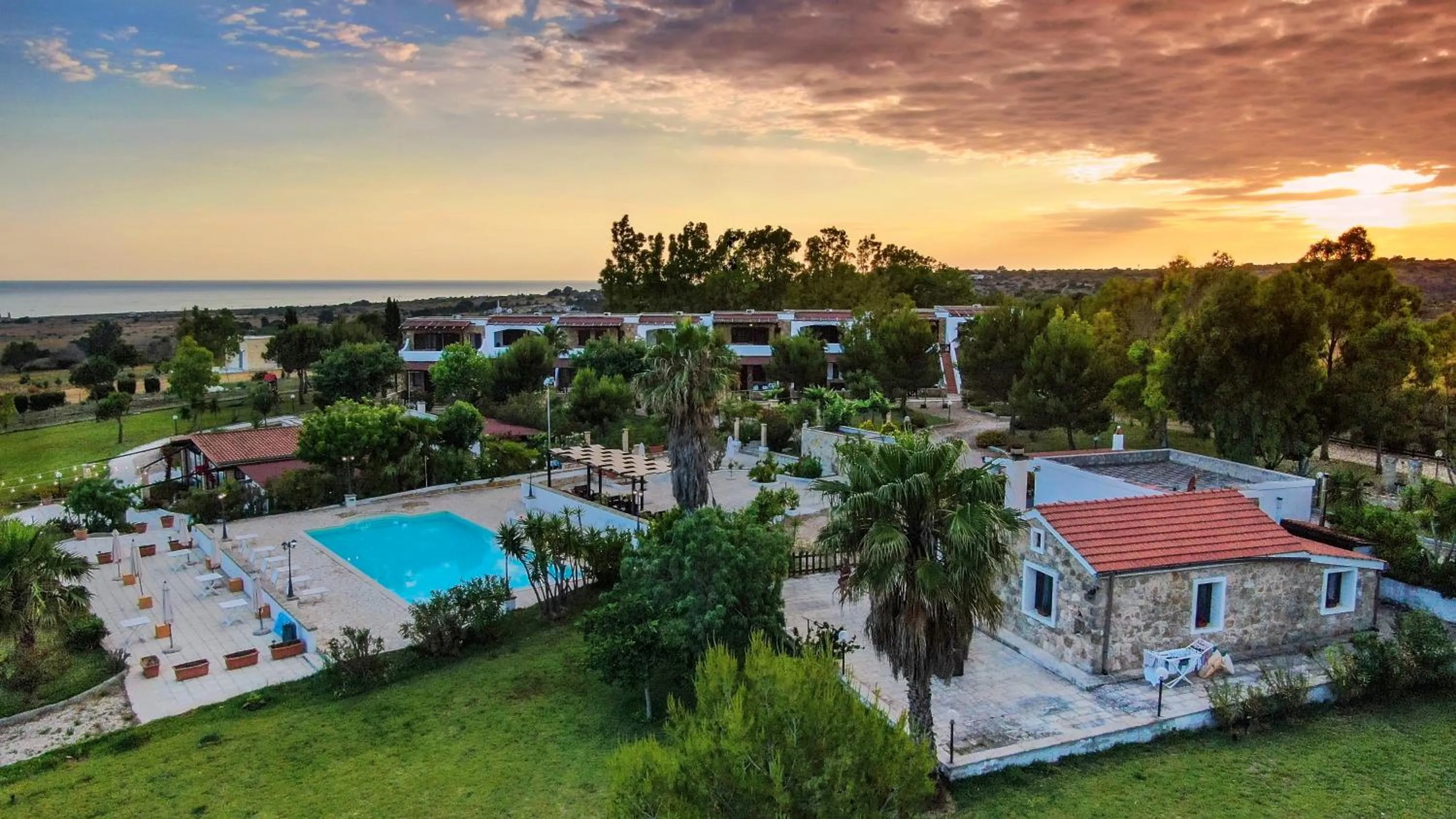 Property building in Tenuta Li Fani Residence Hotel