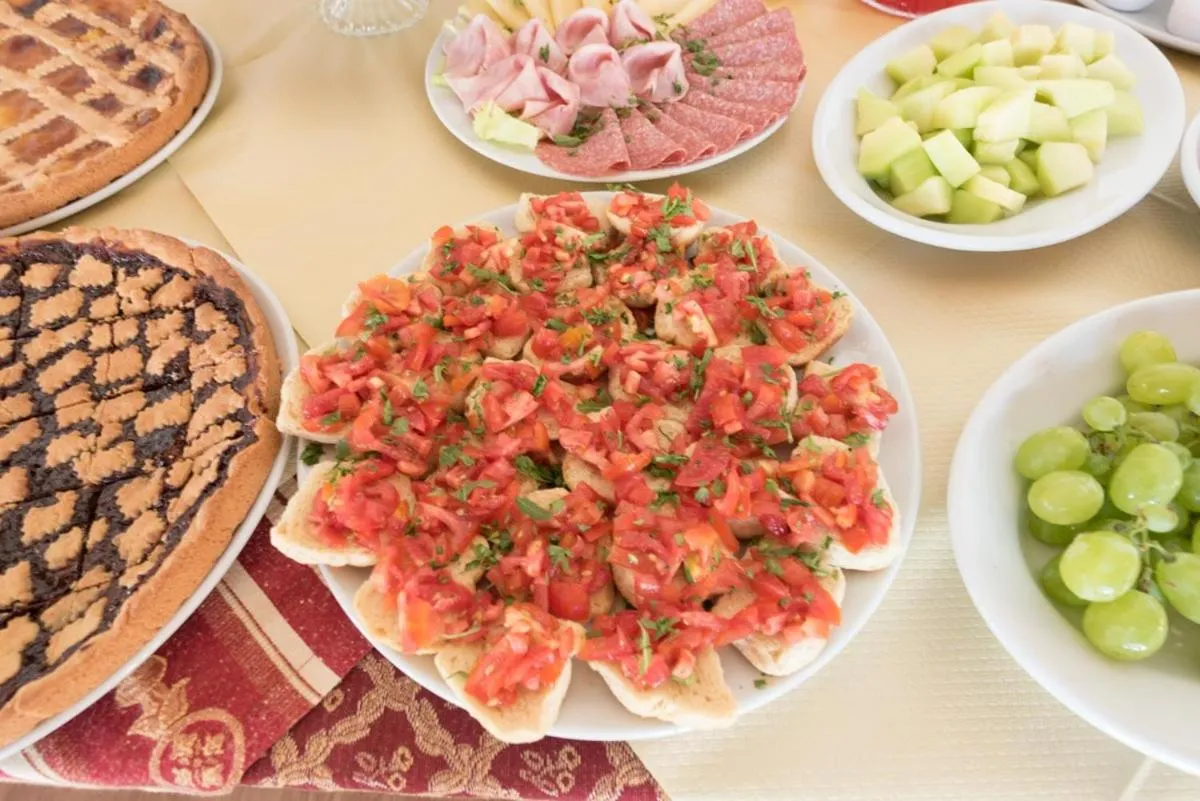 Breakfast in Tenuta Li Fani Residence Hotel