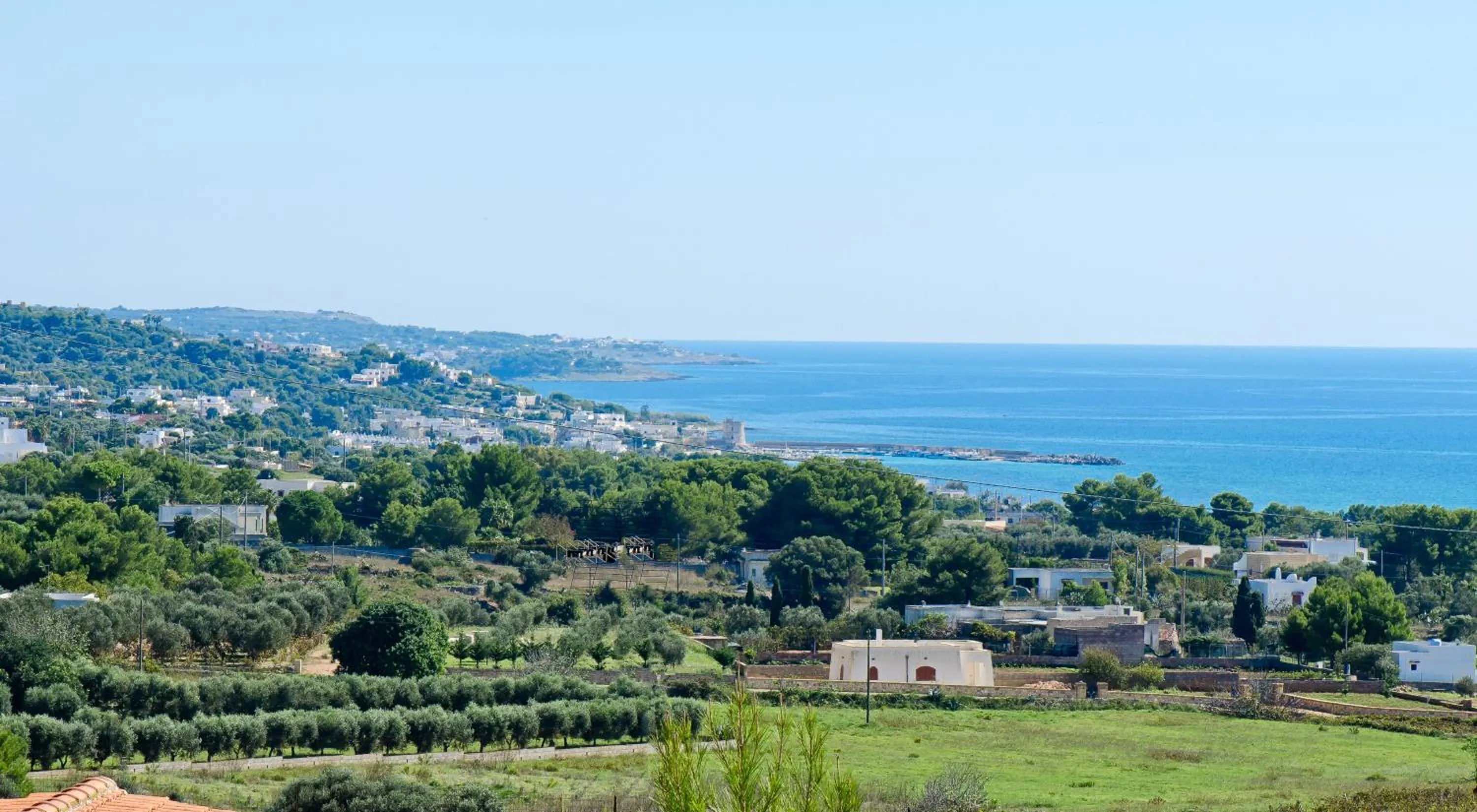 Natural landscape in Tenuta Li Fani Residence Hotel