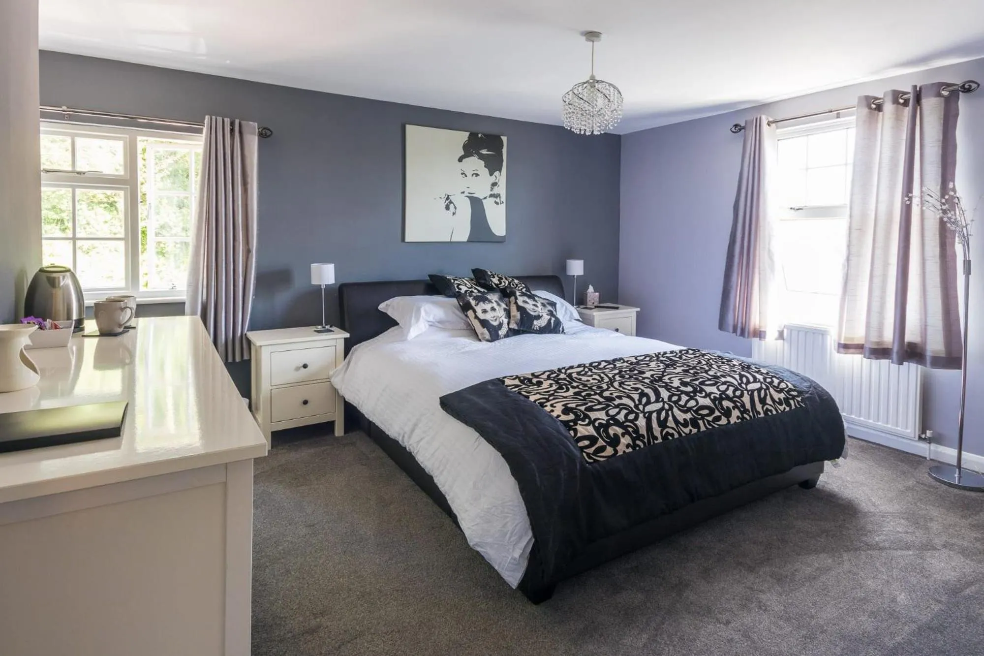 Bed in The Cherry Tree Inn