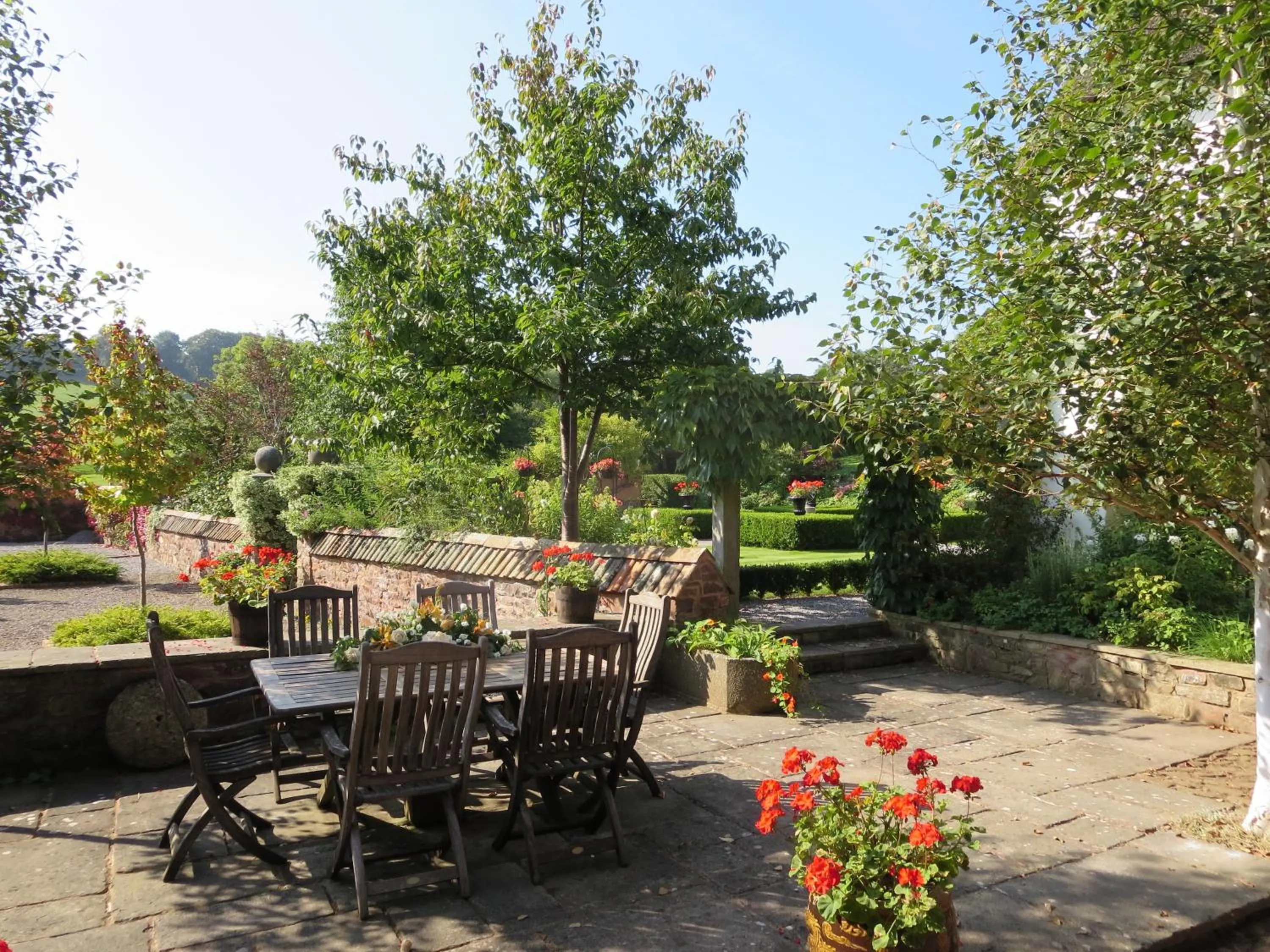 Balcony/Terrace in Combe Lancey Farmhouse B&B