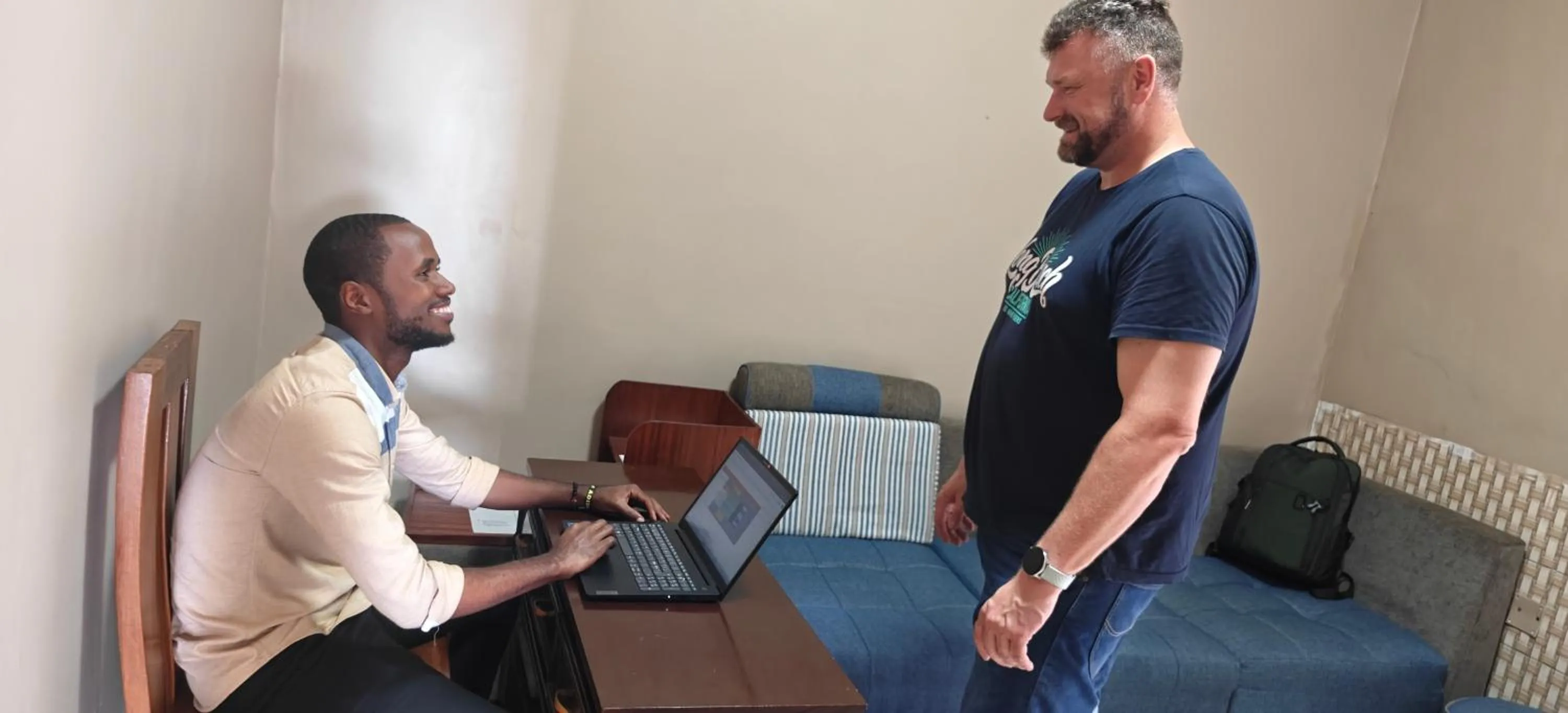 Lobby or reception in OMX Hotel Remera