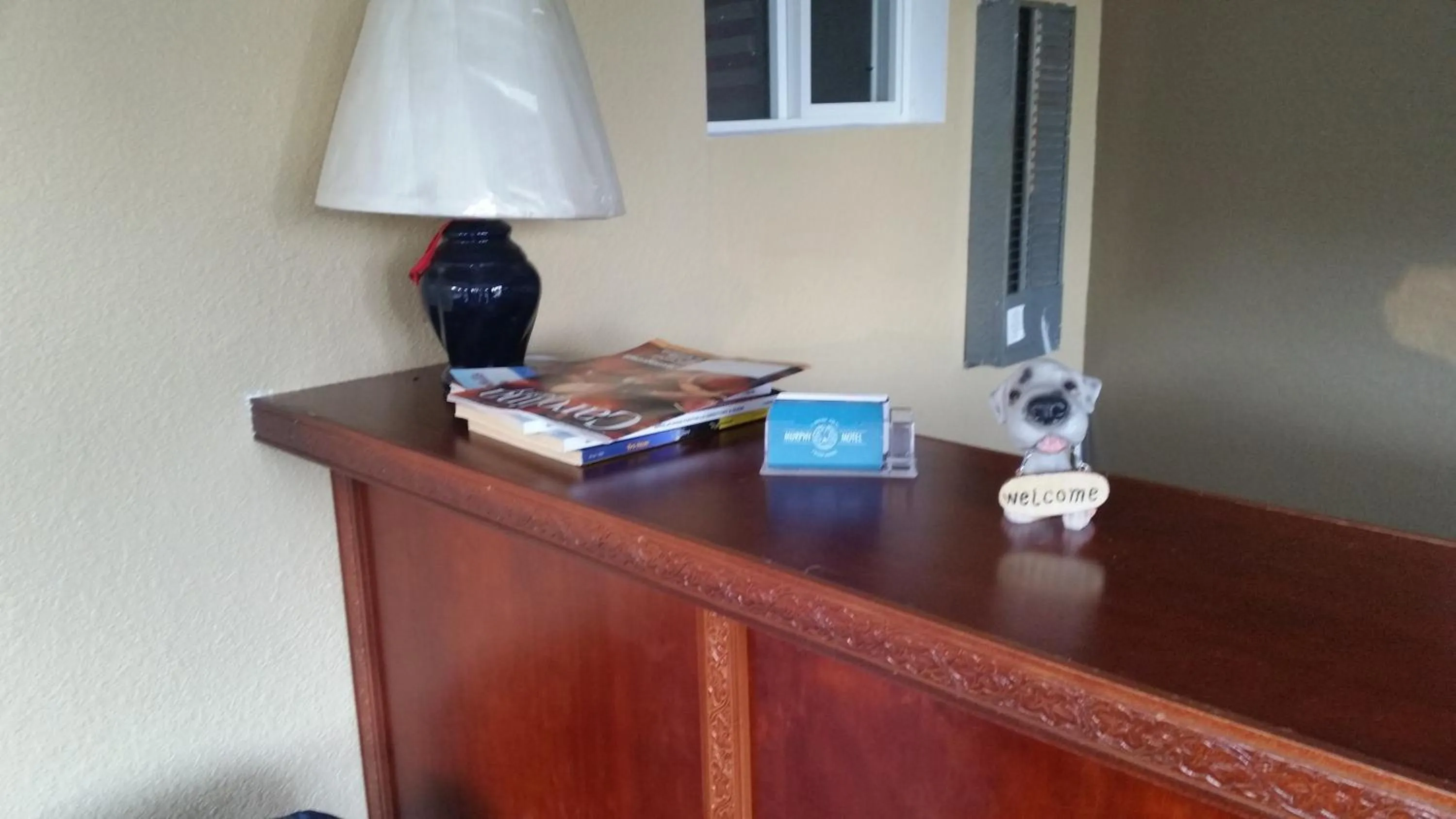 Lobby or reception in Murphy Motel