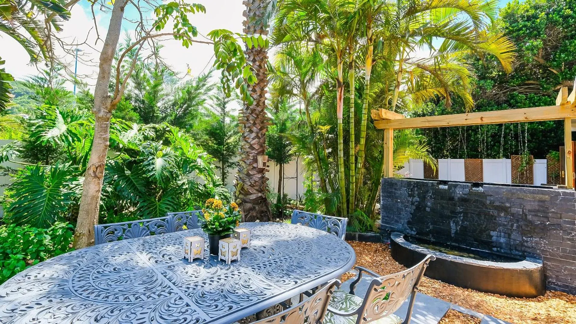 Garden in Wilderness on Sea