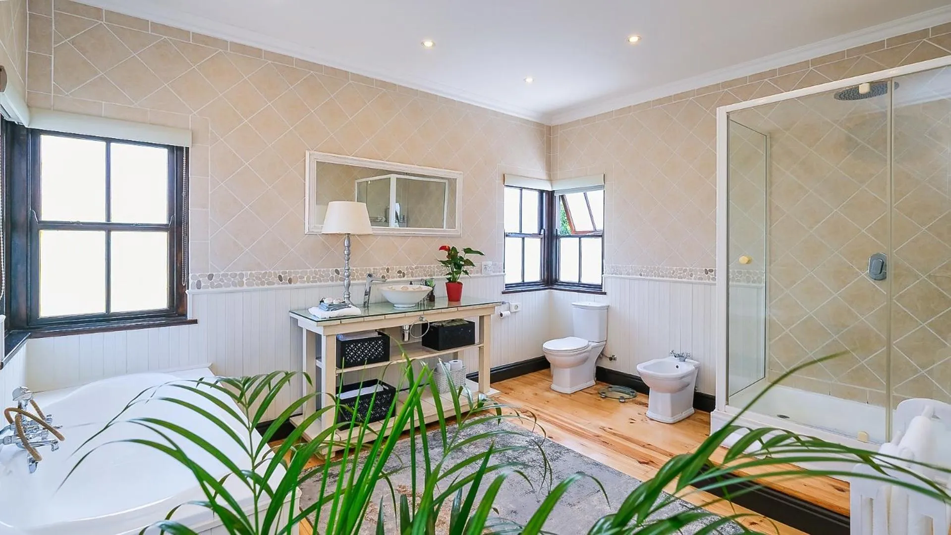 Shower in Wilderness on Sea