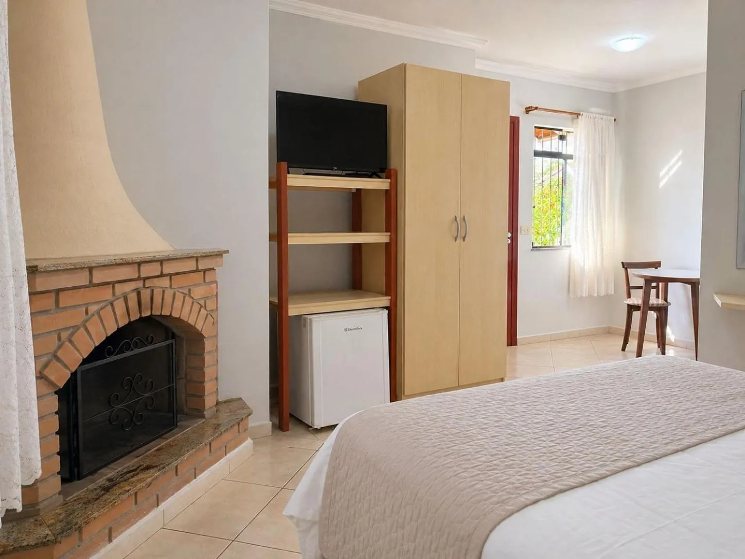 Bed in Vila Francesa Hotel