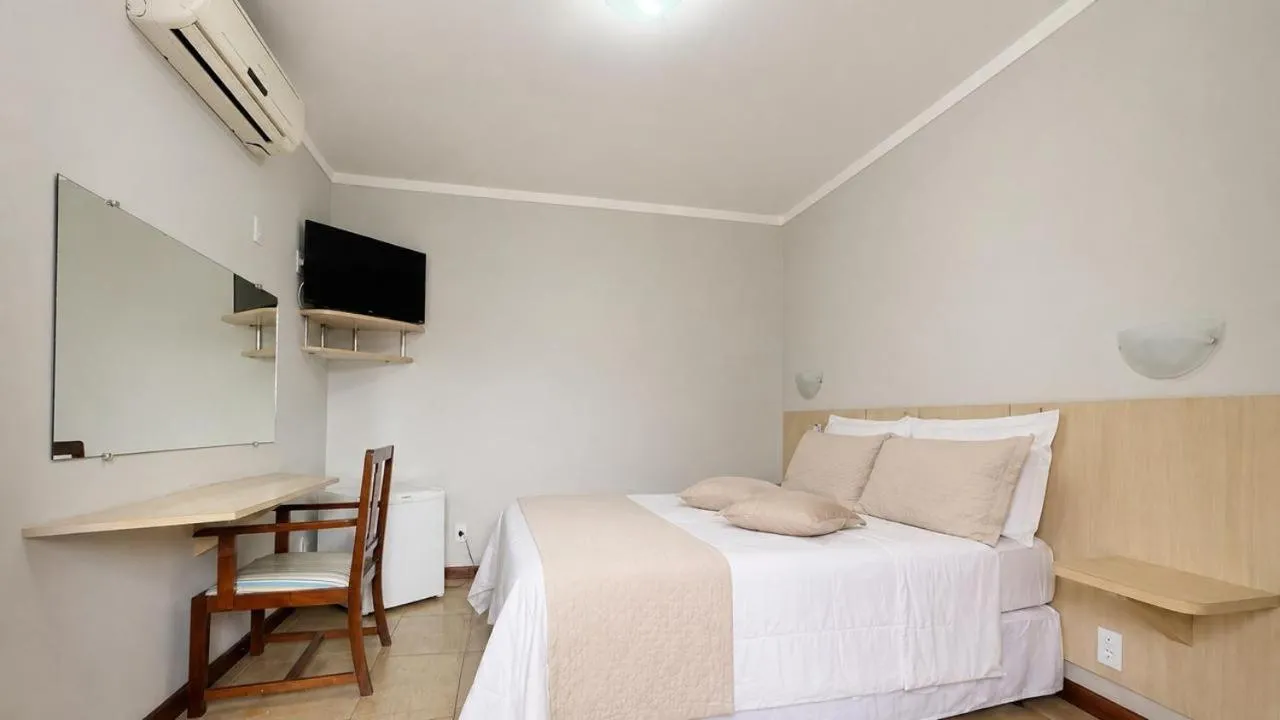 Bed in Vila Francesa Hotel