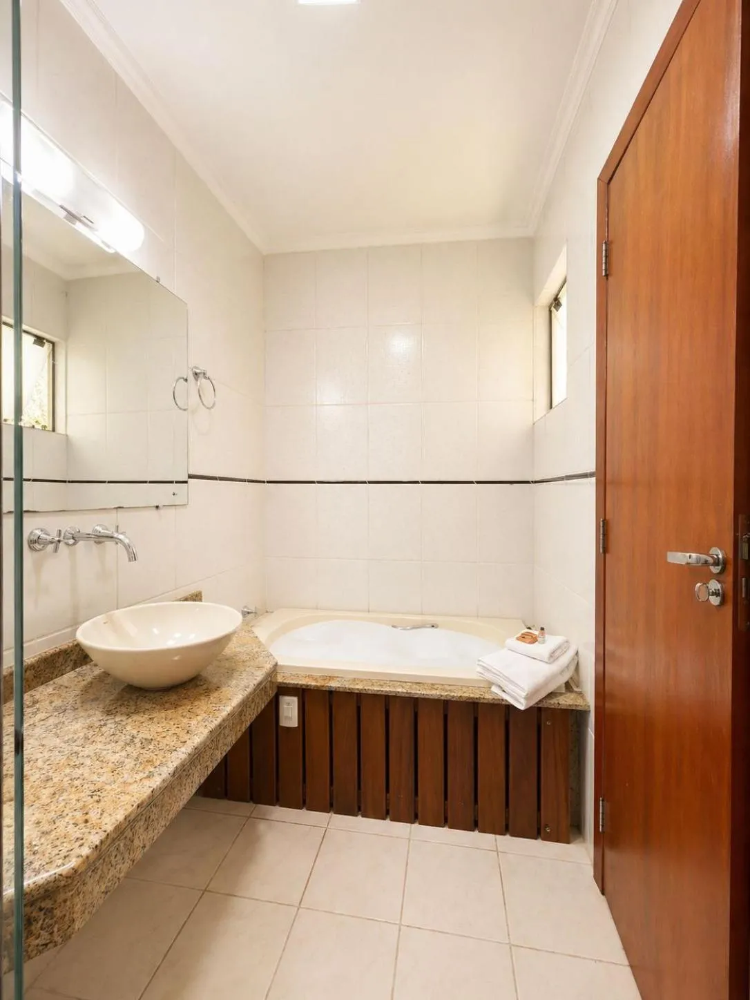 Bed in Vila Francesa Hotel