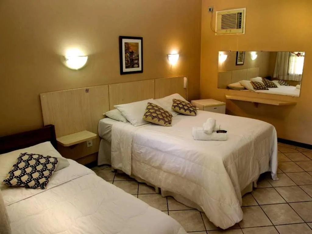 Bed in Vila Francesa Hotel