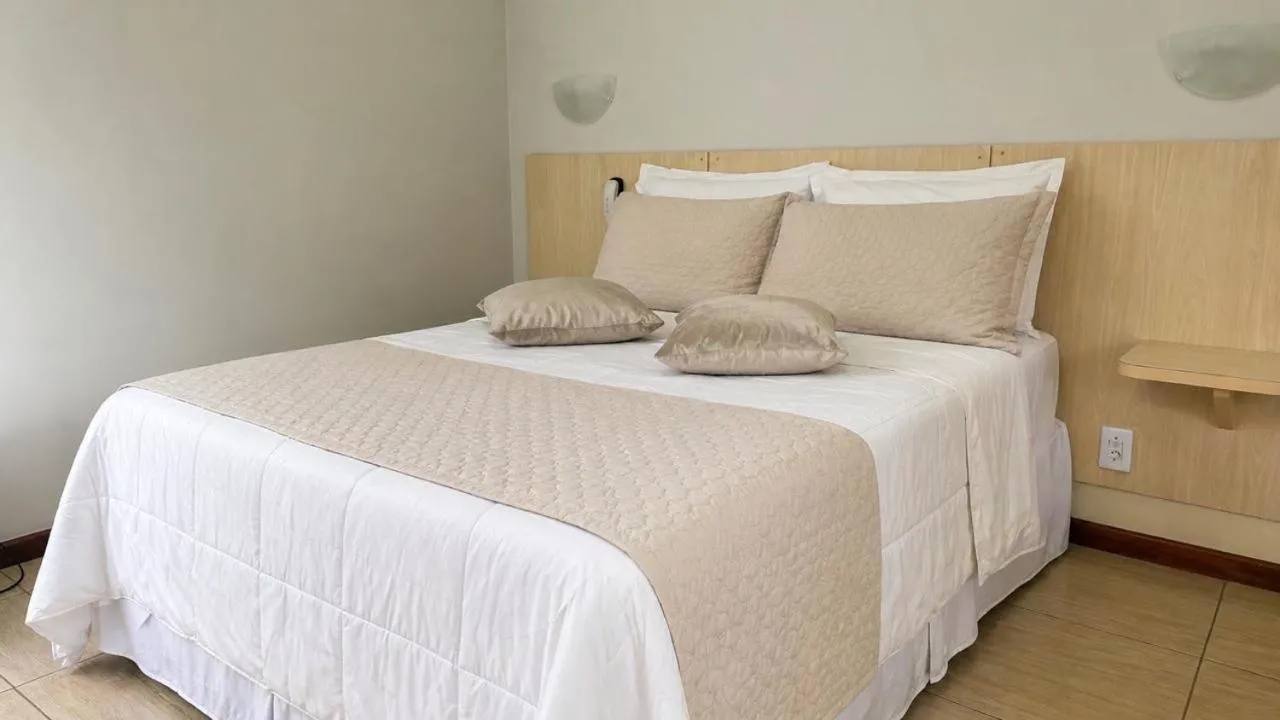 Bed in Vila Francesa Hotel