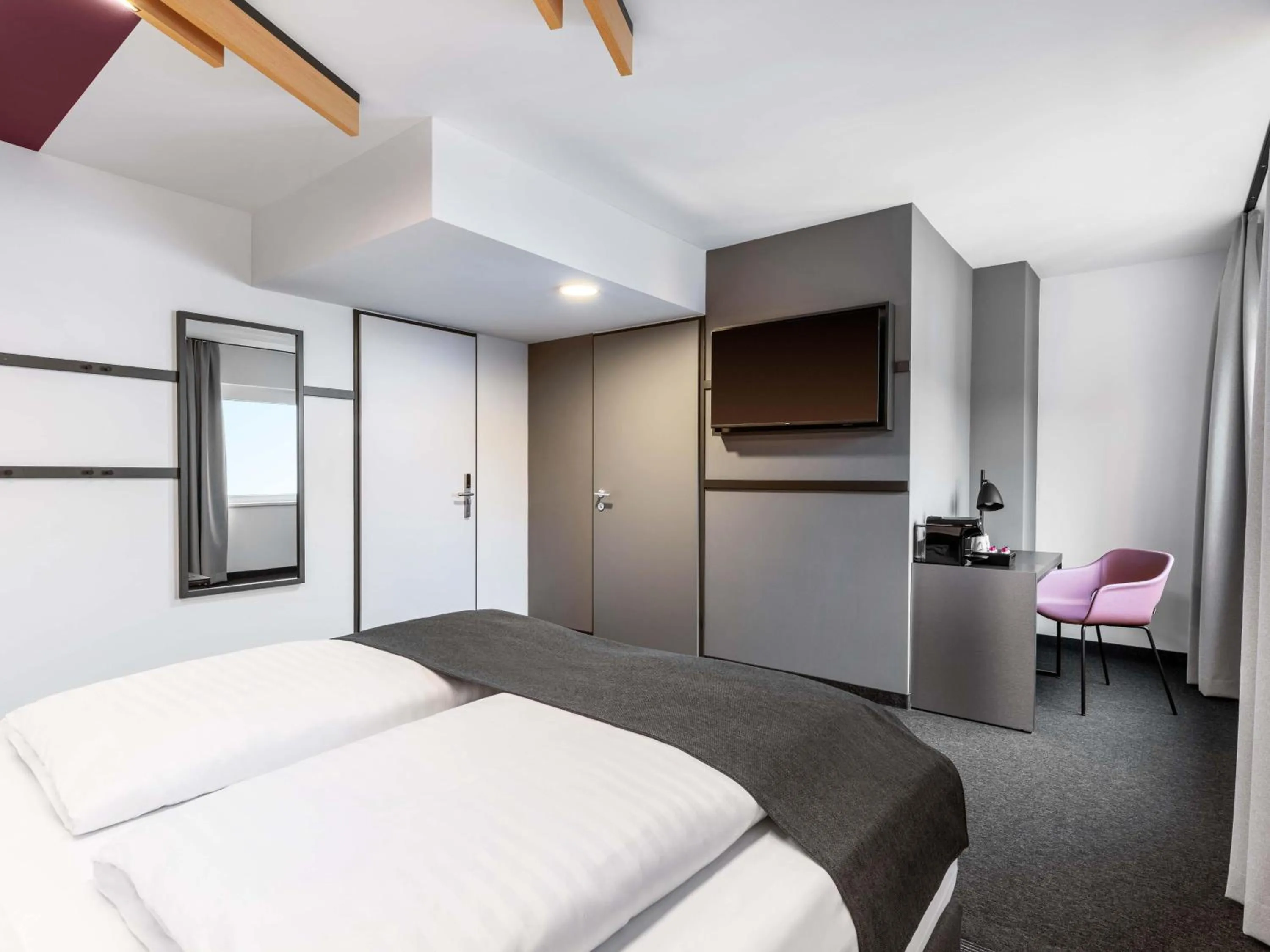 Photo of the whole room, Bed in B&B HOTEL Wien-St-Marx