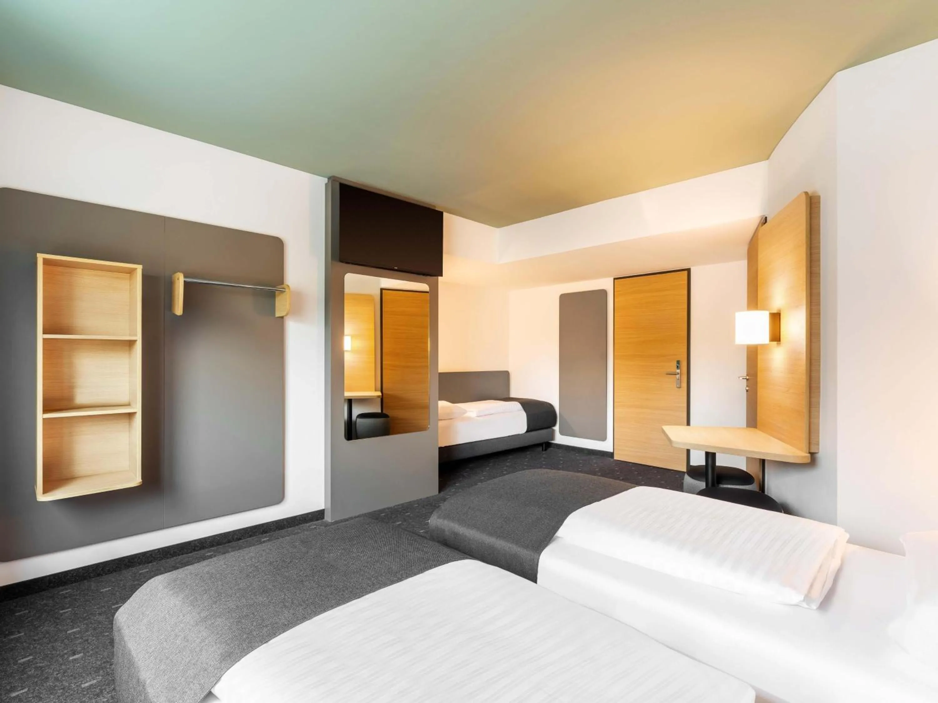 Photo of the whole room, Bed in B&B HOTEL Wien-St-Marx