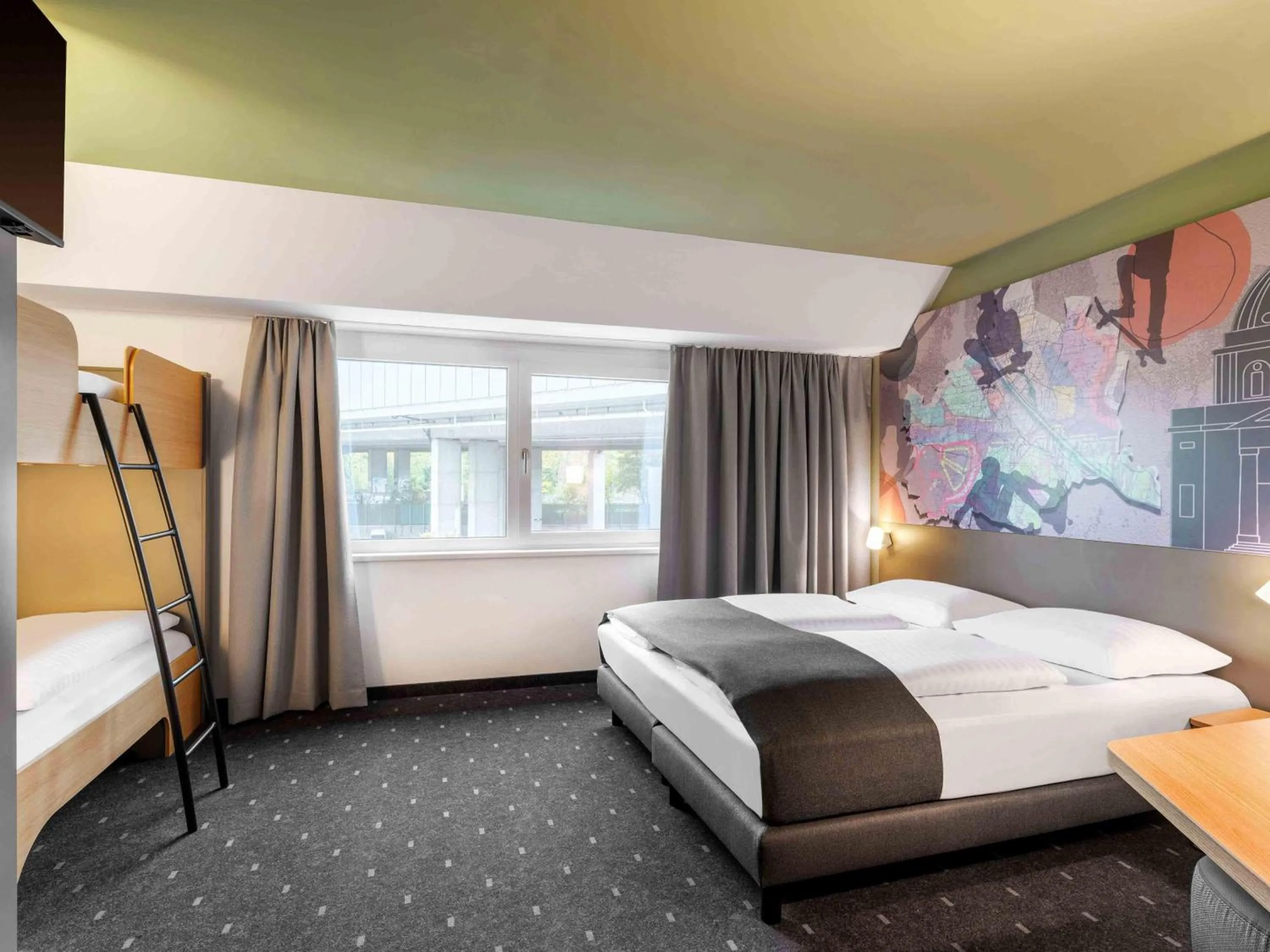 Photo of the whole room, Bed in B&B HOTEL Wien-St-Marx