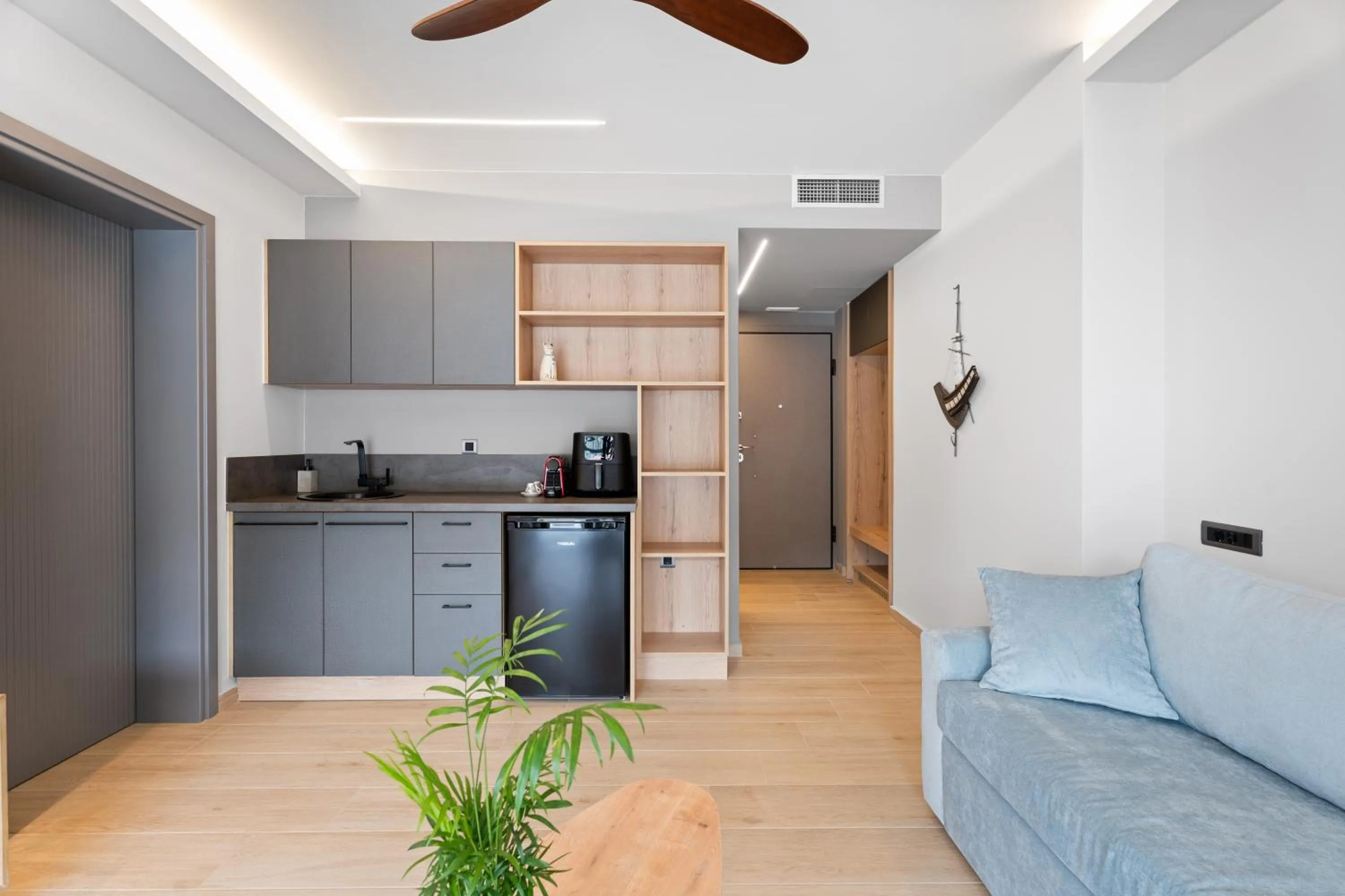 Living room in Ennea Muses Rooms and Suites