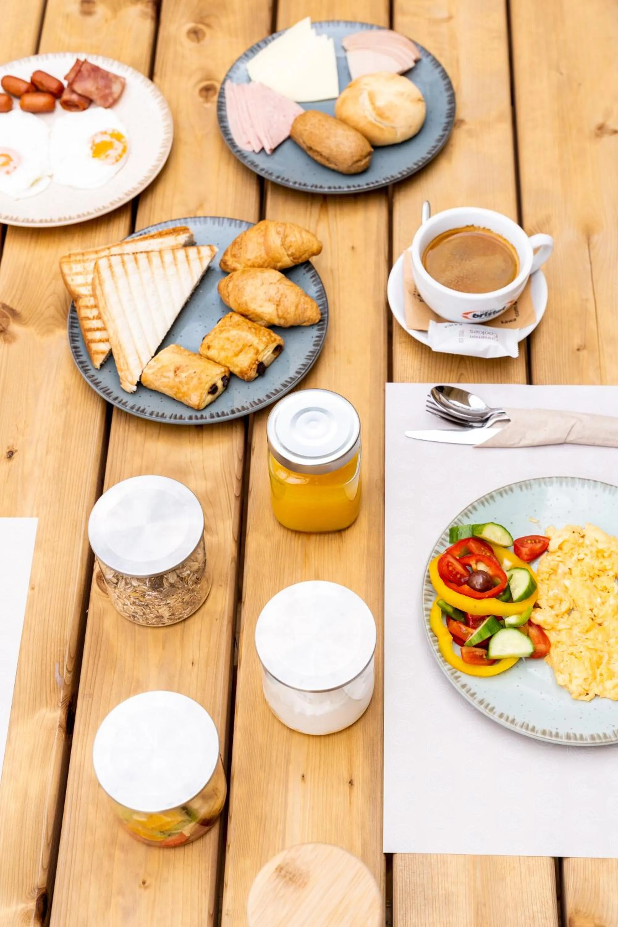 Breakfast in Ennea Muses Rooms and Suites