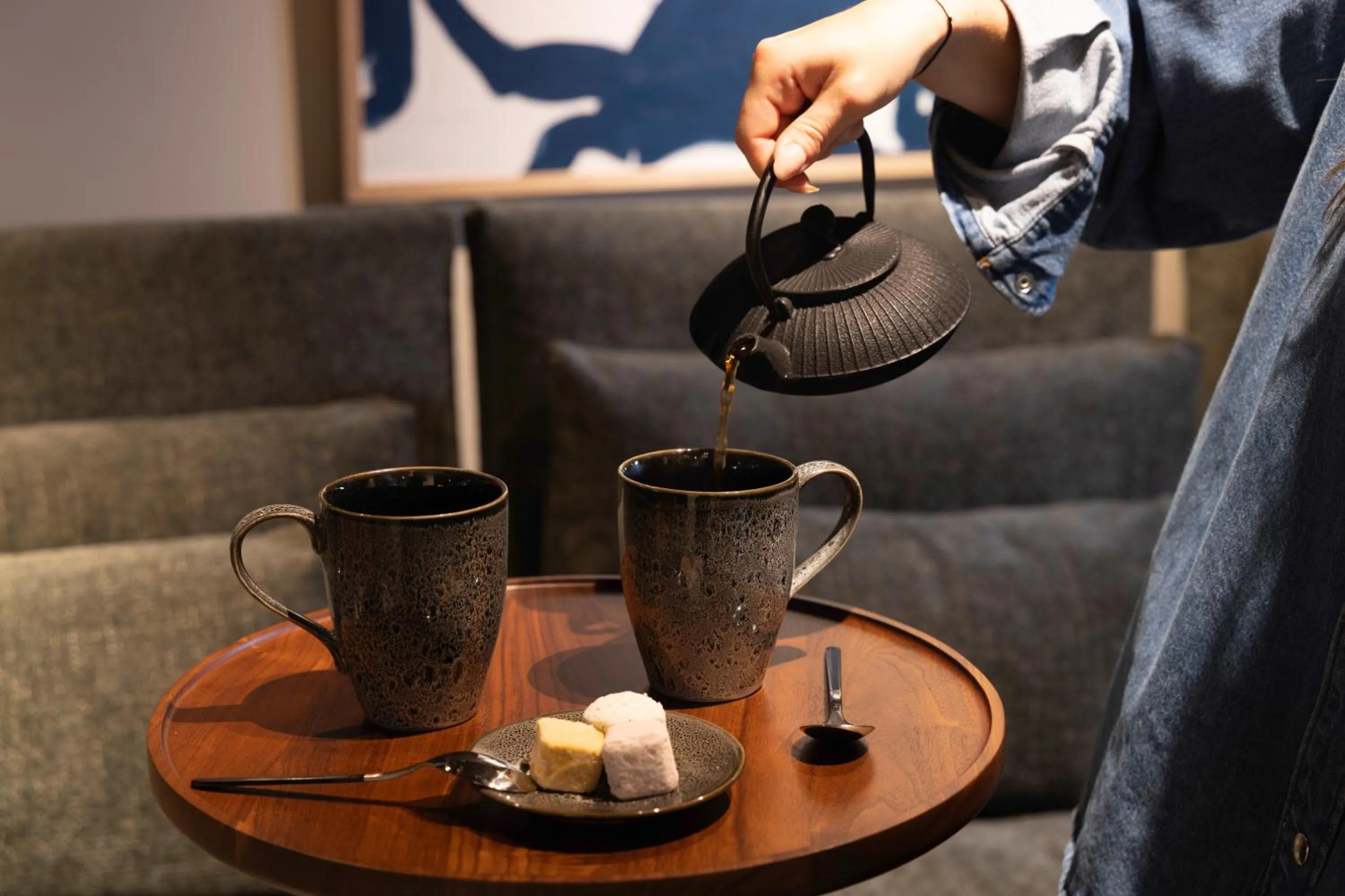 Lounge or bar in Hôtel Gabbie