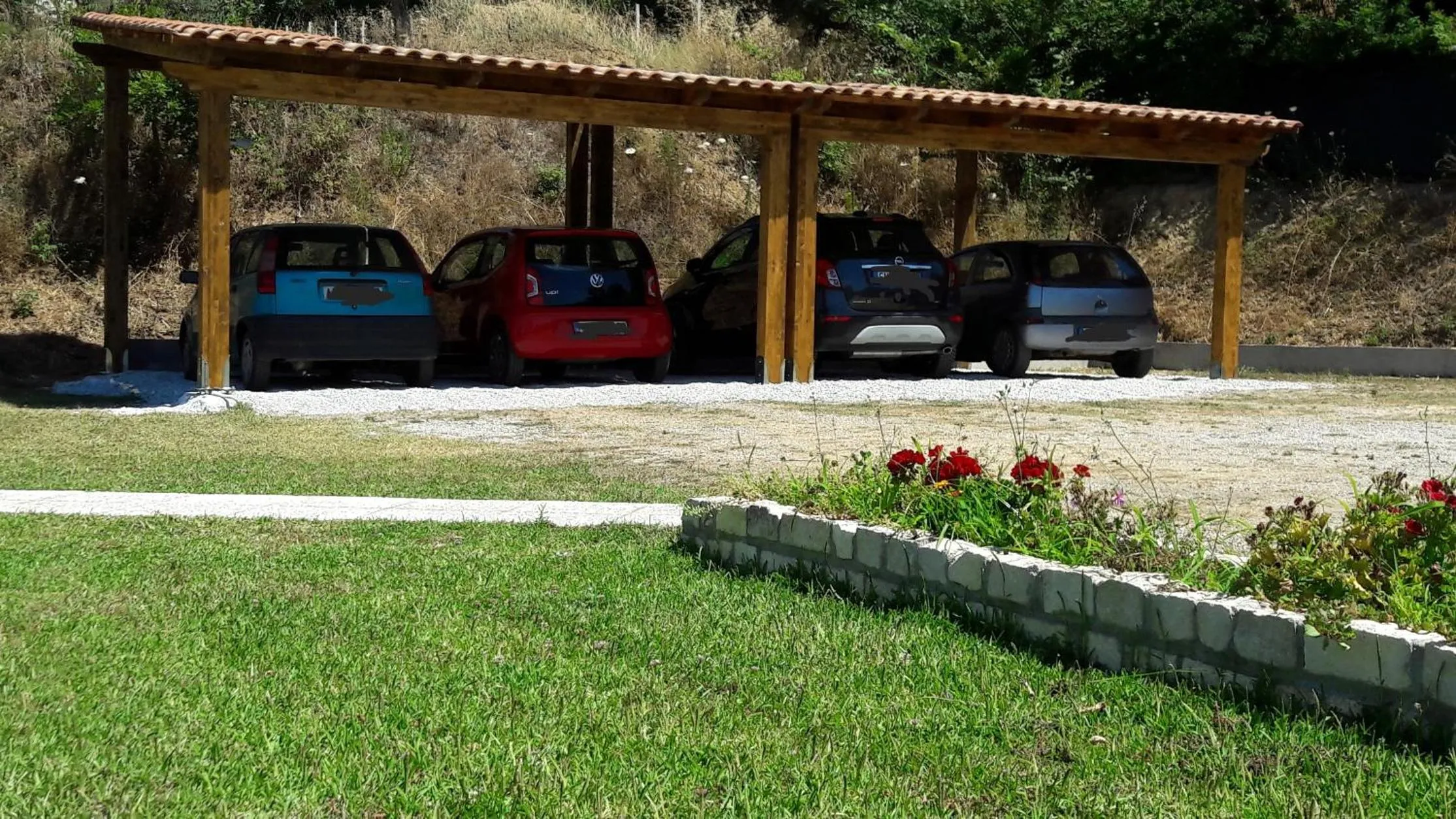 Parking in Villa Mimosa Tropea