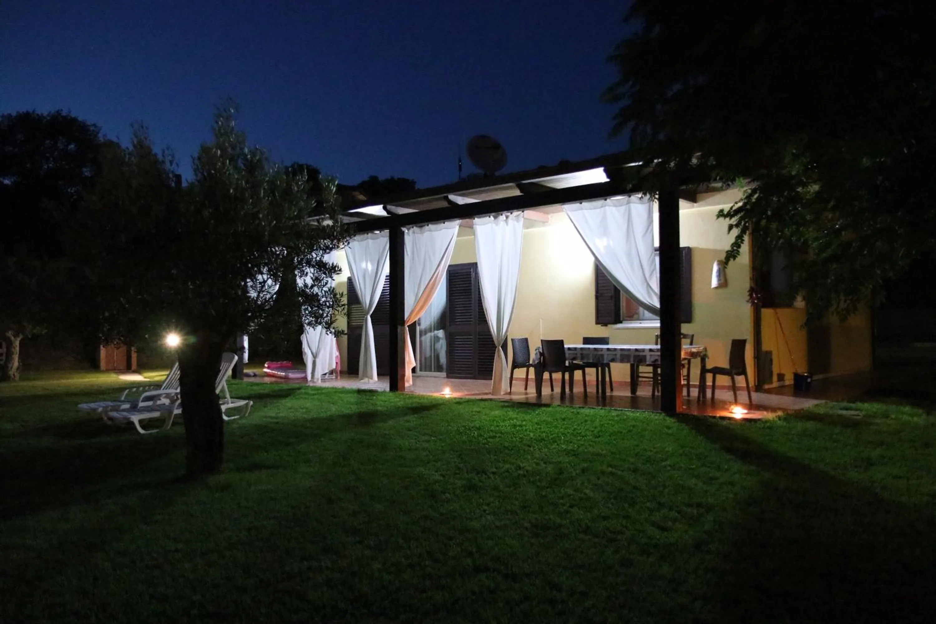 Patio in Villa Mimosa Tropea