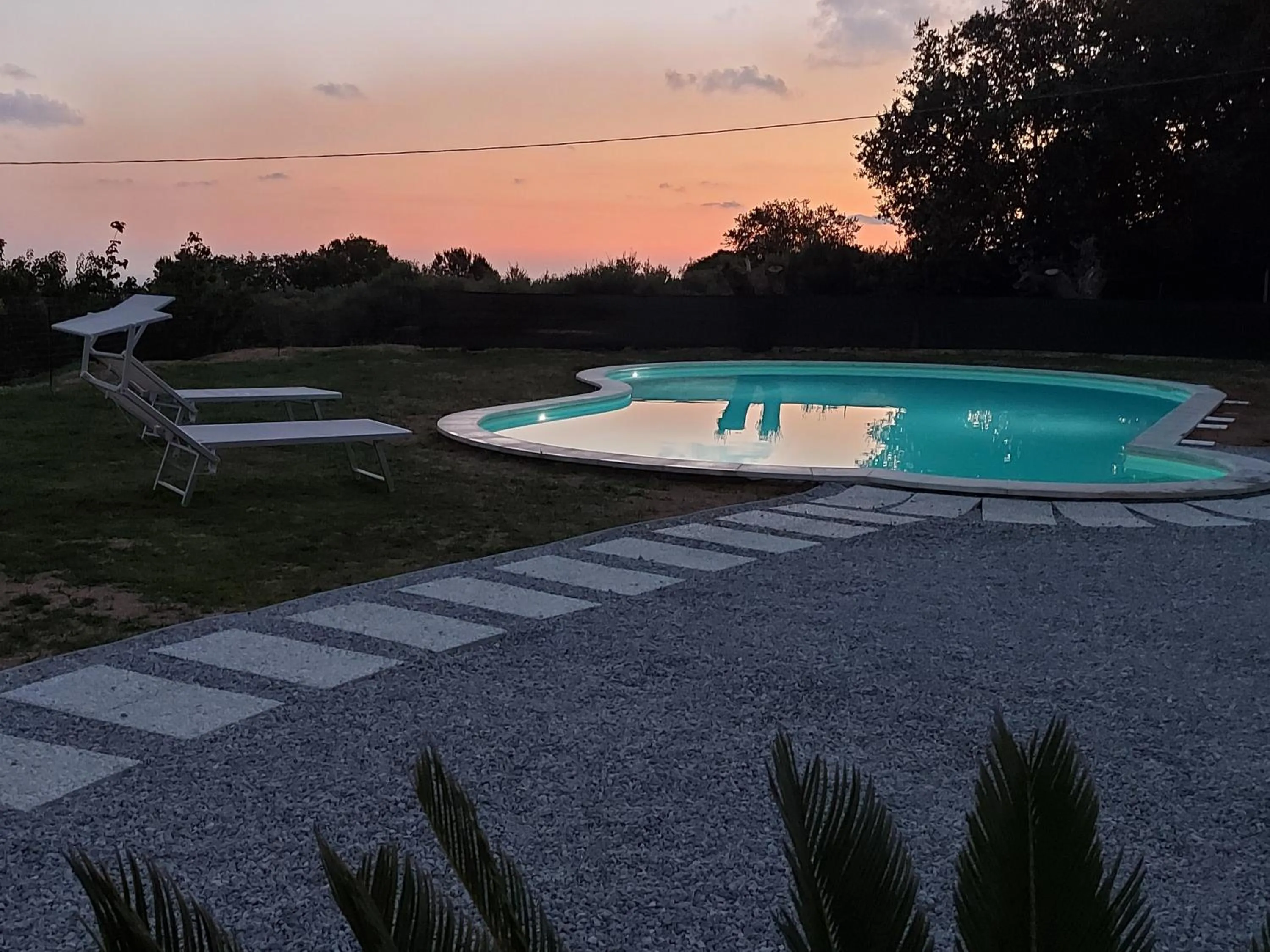 Swimming pool in Villa Mimosa Tropea