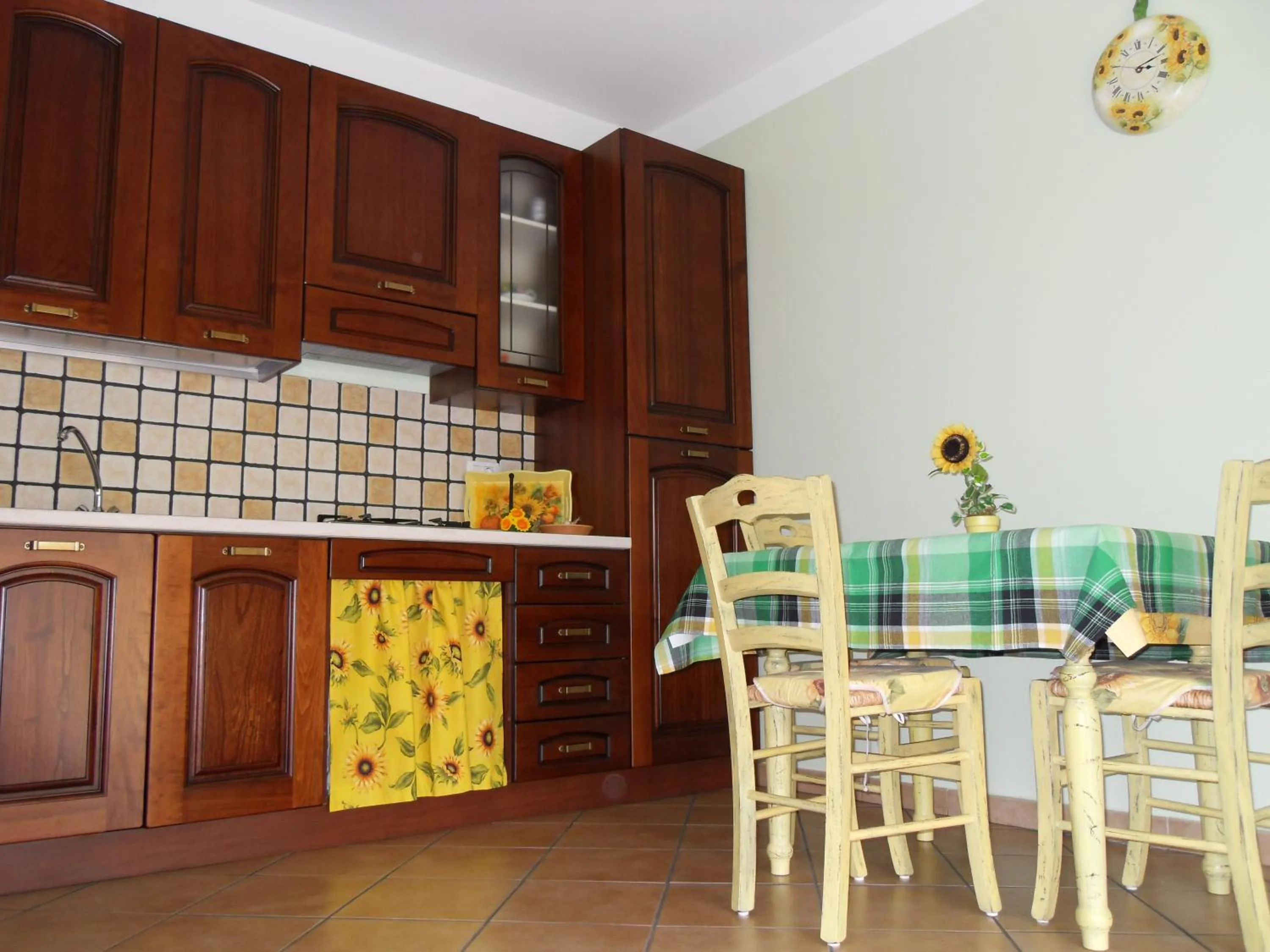 Kitchen or kitchenette in Villa Mimosa Tropea