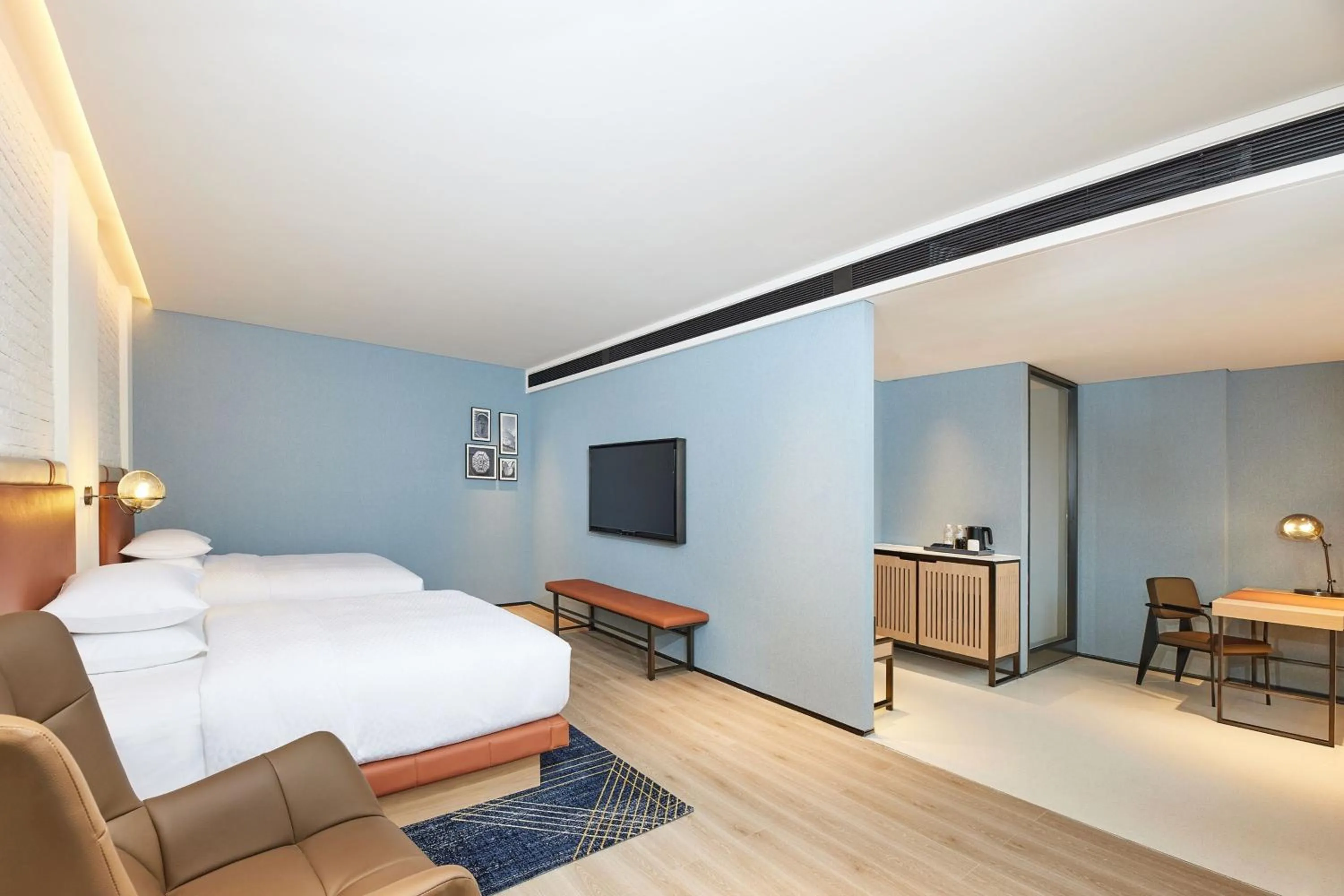 Bedroom, Bed in Four Points by Sheraton Changsha, Tianxin