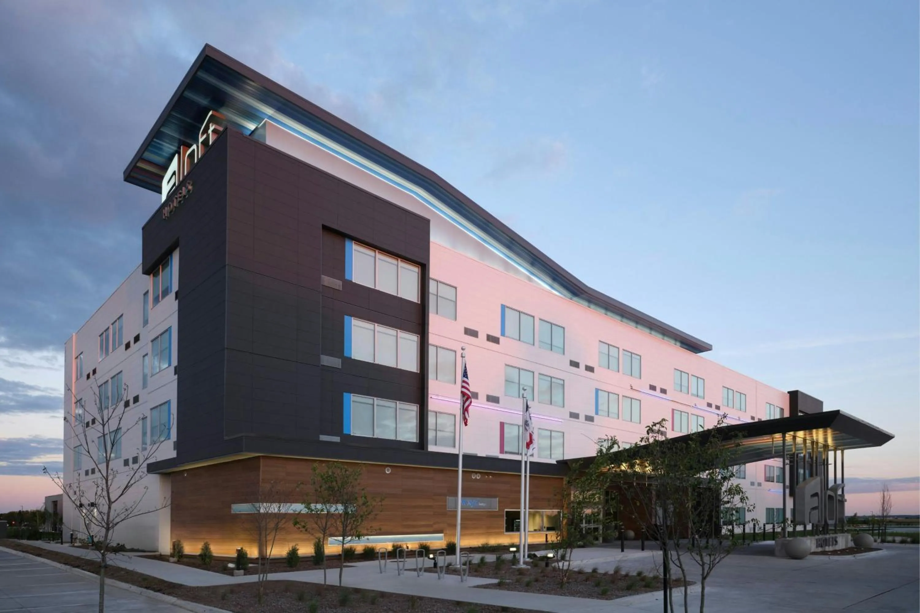 Property building in Aloft Waukee