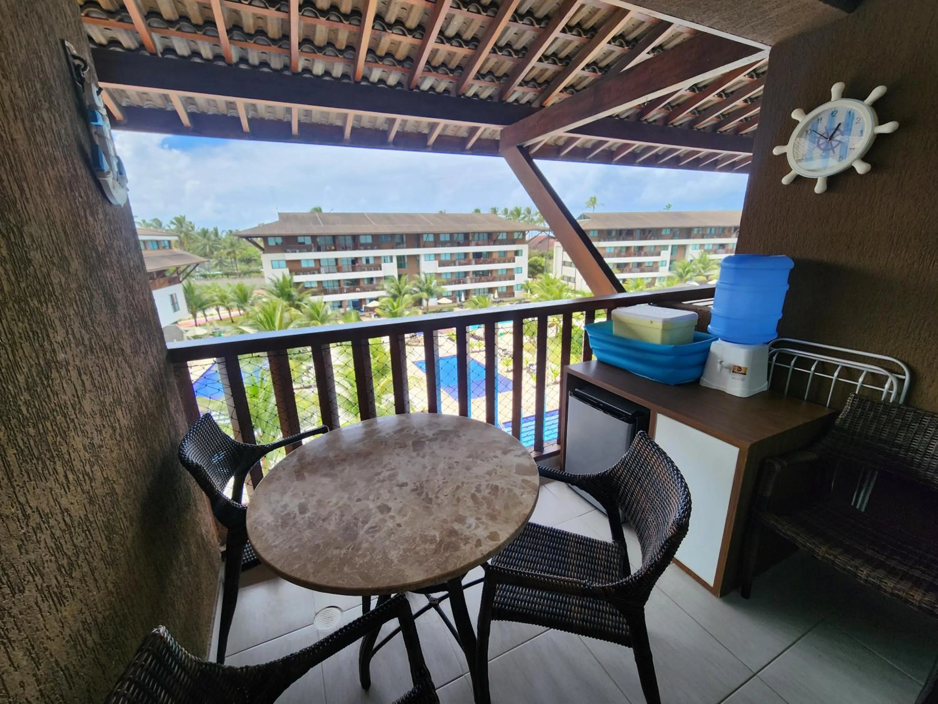 Balcony/Terrace in Cupe Beach Living Beira Mar