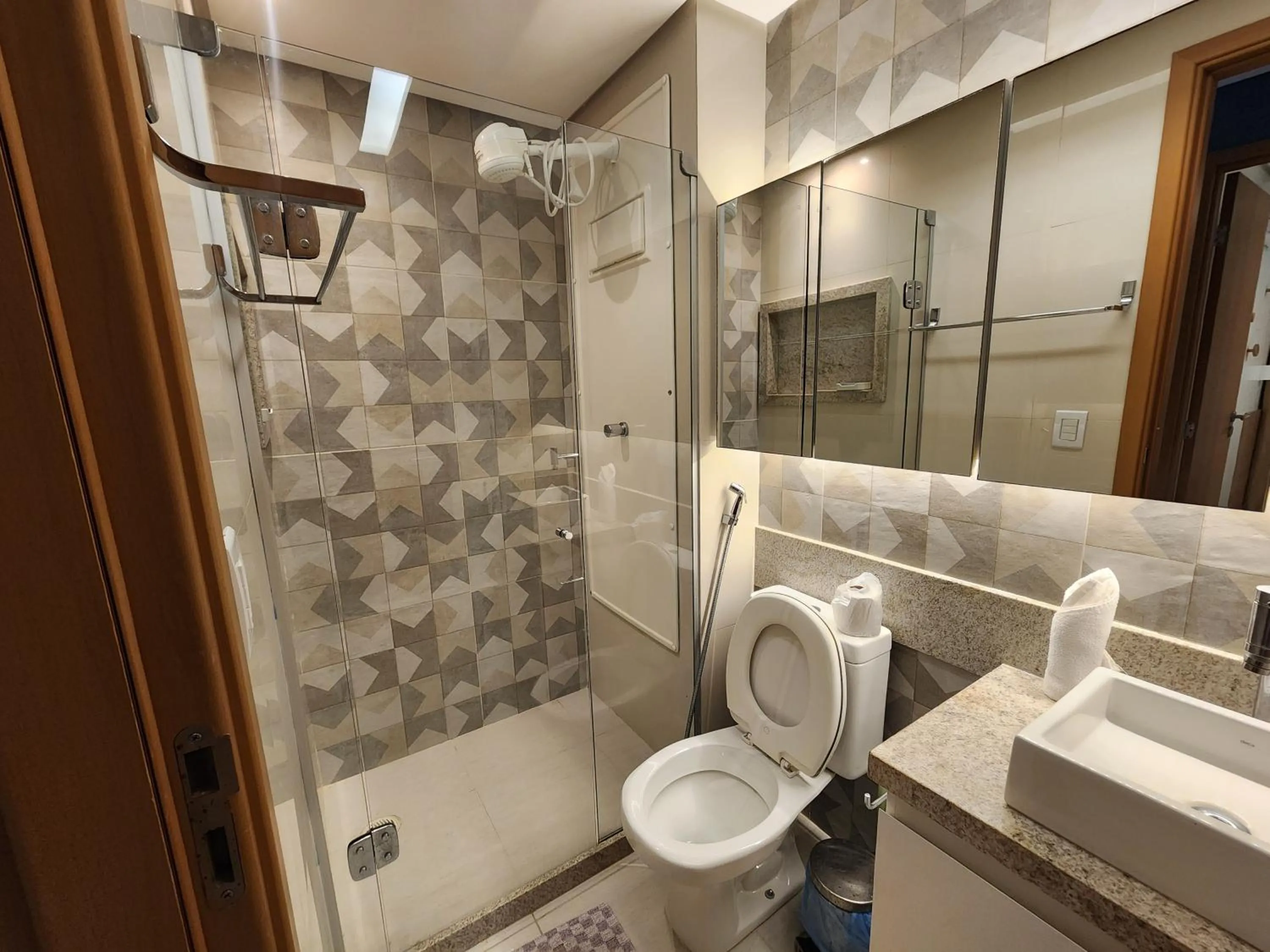 Shower in Cupe Beach Living Beira Mar