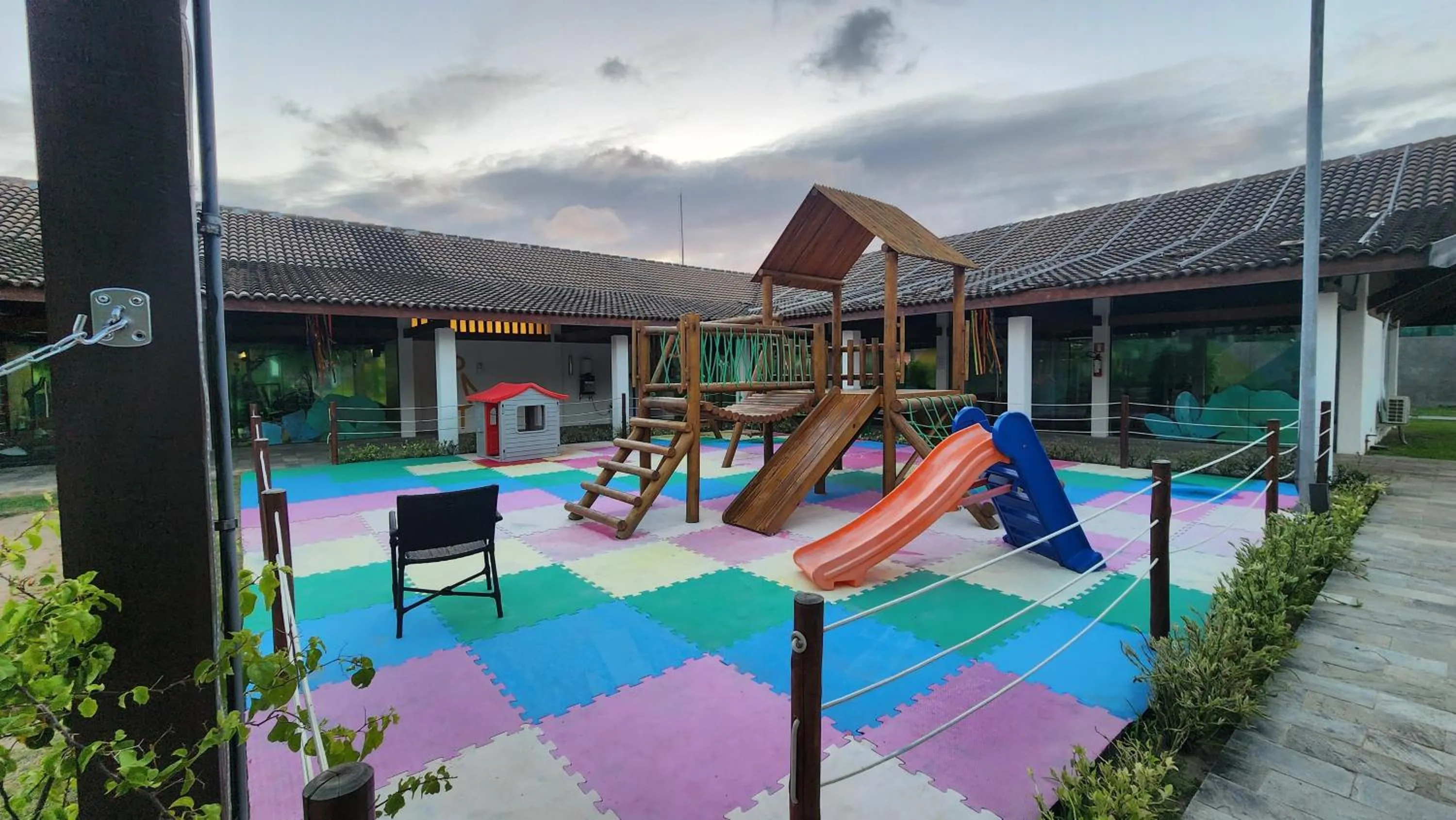 Children play ground in Cupe Beach Living Beira Mar