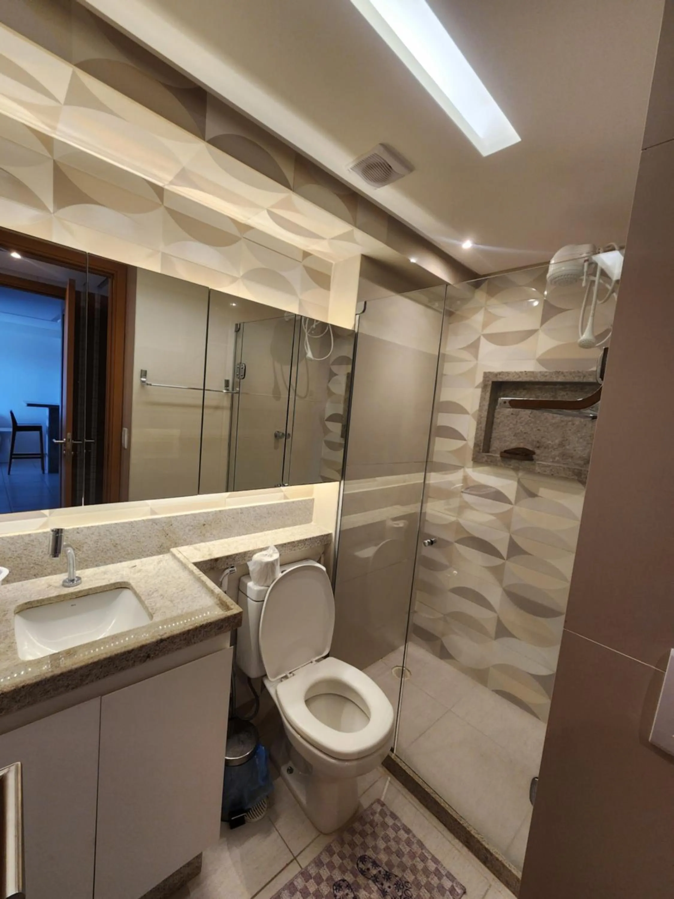 Bathroom in Cupe Beach Living Beira Mar