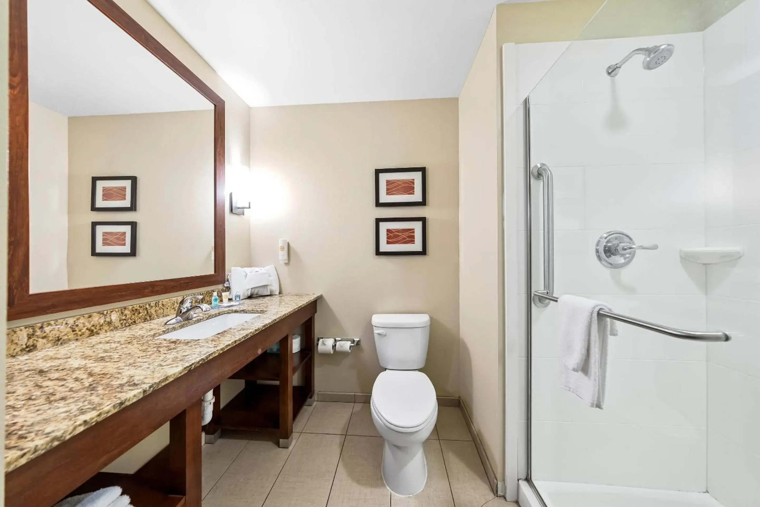 Bedroom in Comfort Inn & Suites West - Medical Center Bedroom in Comfort Inn & Suites West - Medical Center